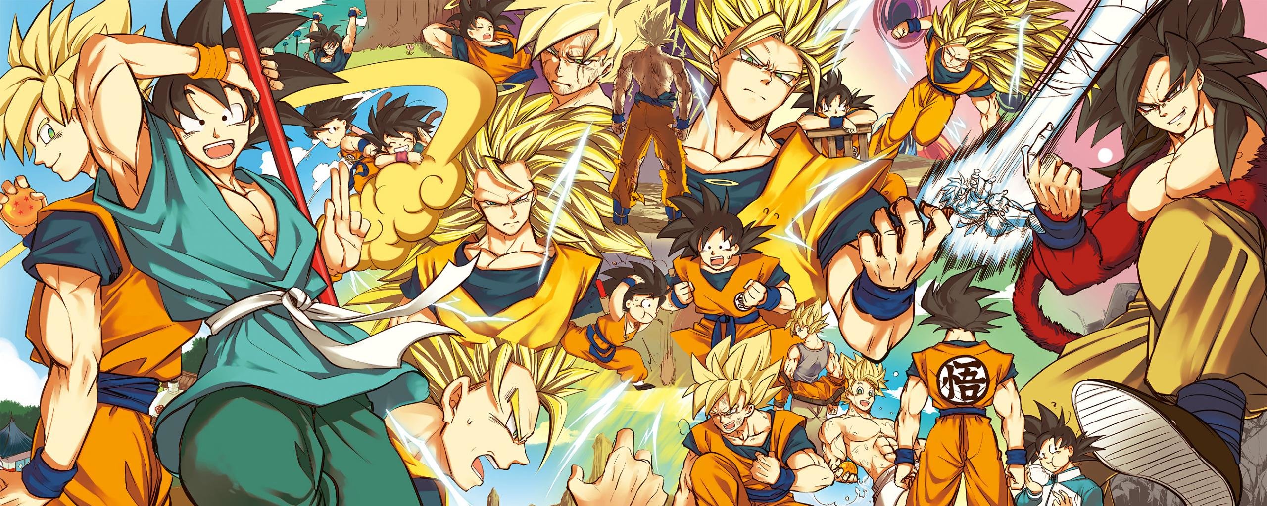 Dragon Ball Dual Monitor Wallpapers