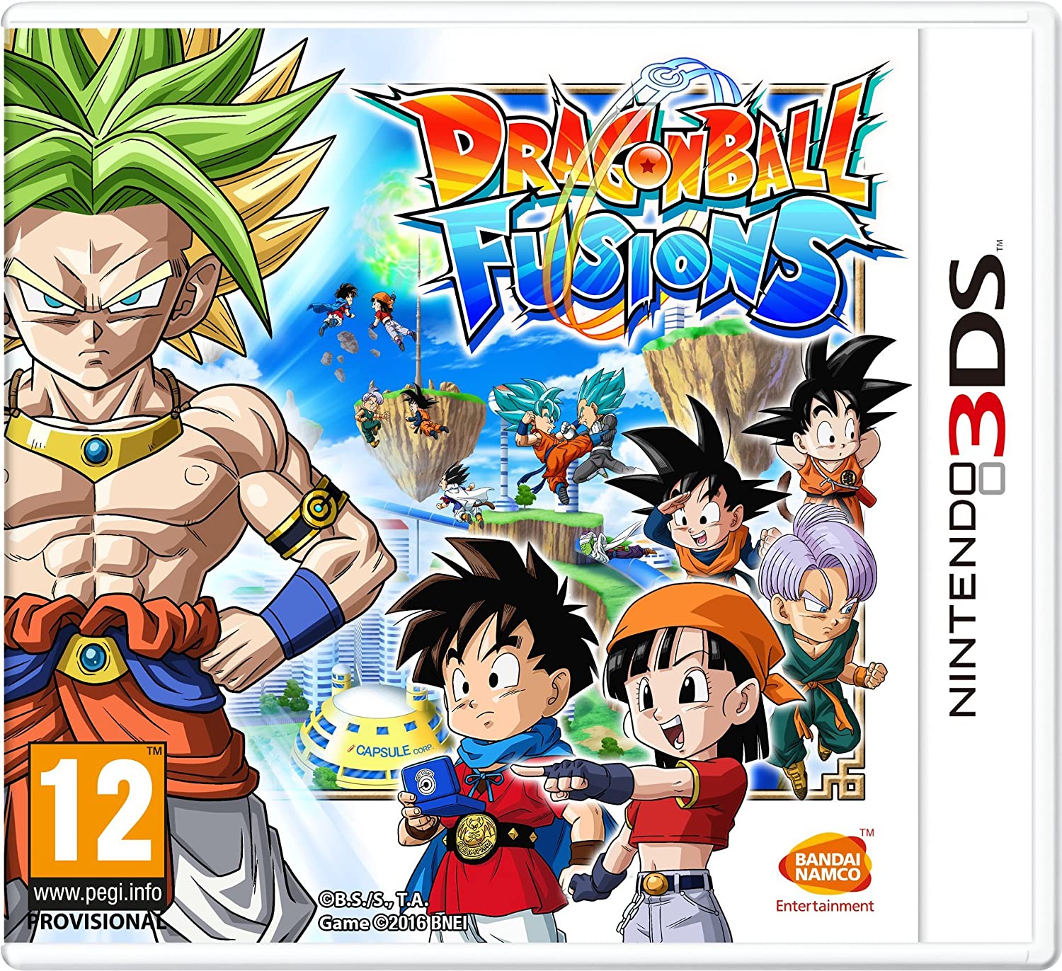 Dragon Ball Fusions Nintendo 3Ds Wallpapers