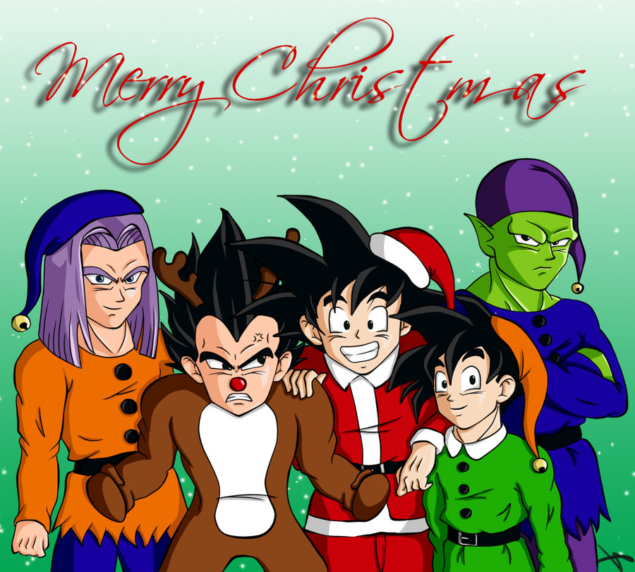 Dragon Ball Z Christmas Wallpapers