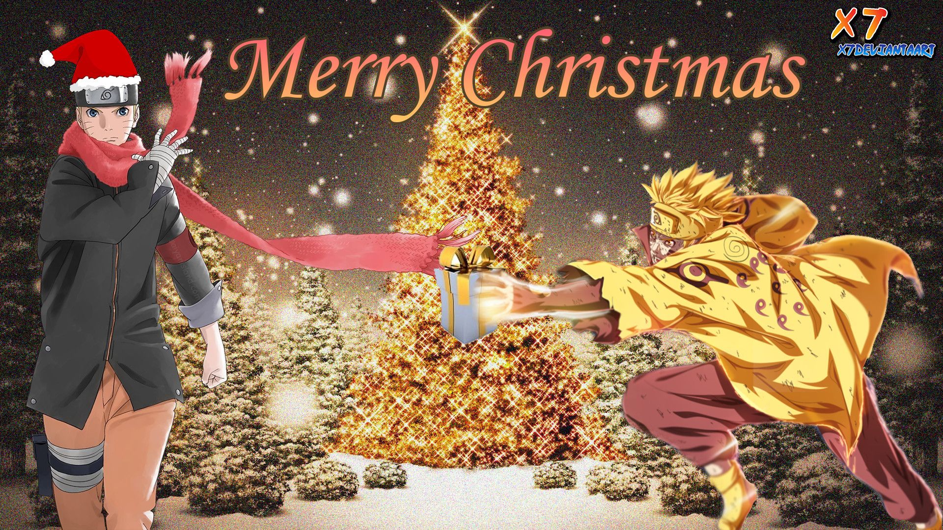 Dragon Ball Z Christmas Wallpapers