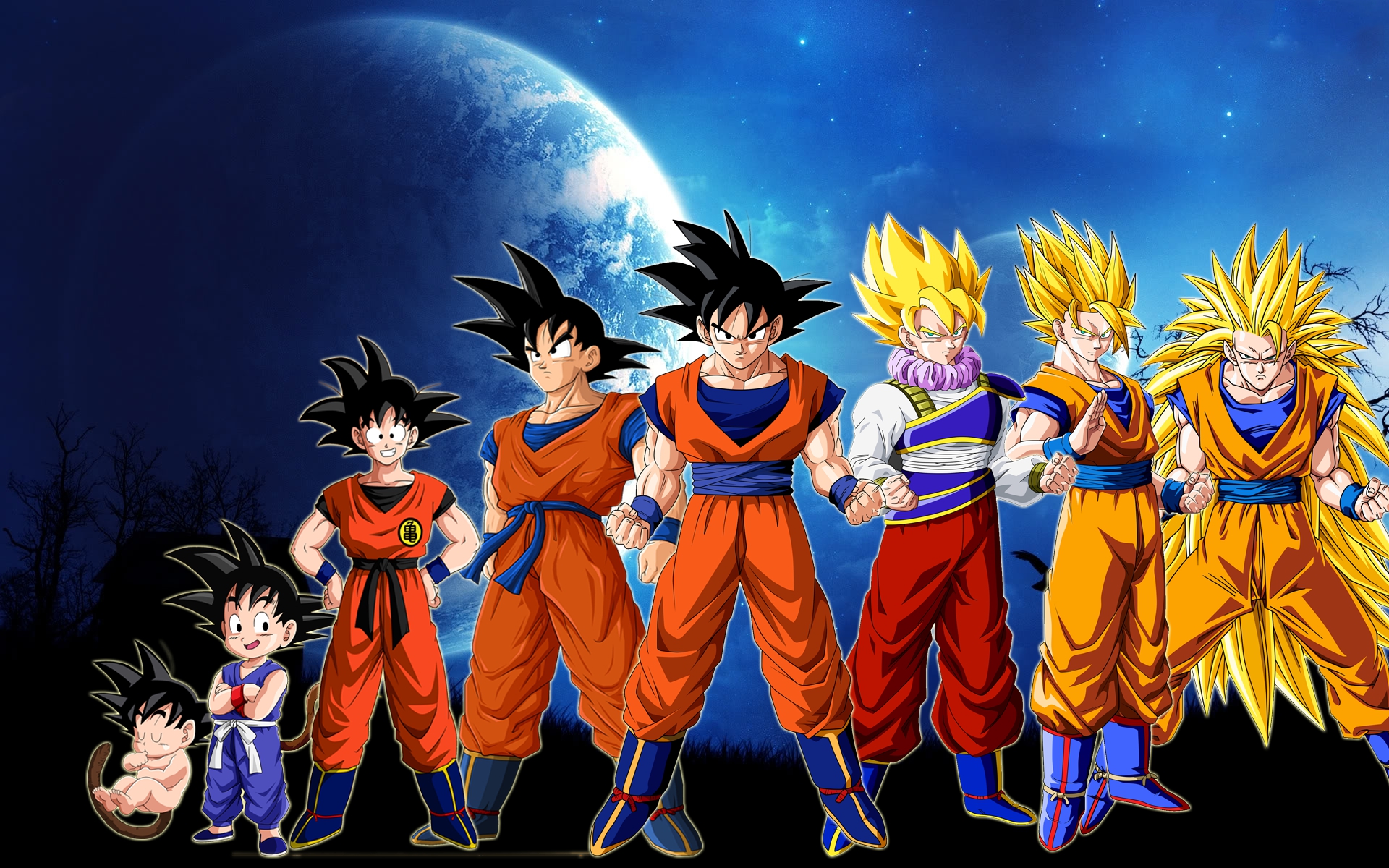 Dragon Ball Z Goku Super Saiyan Wallpapers