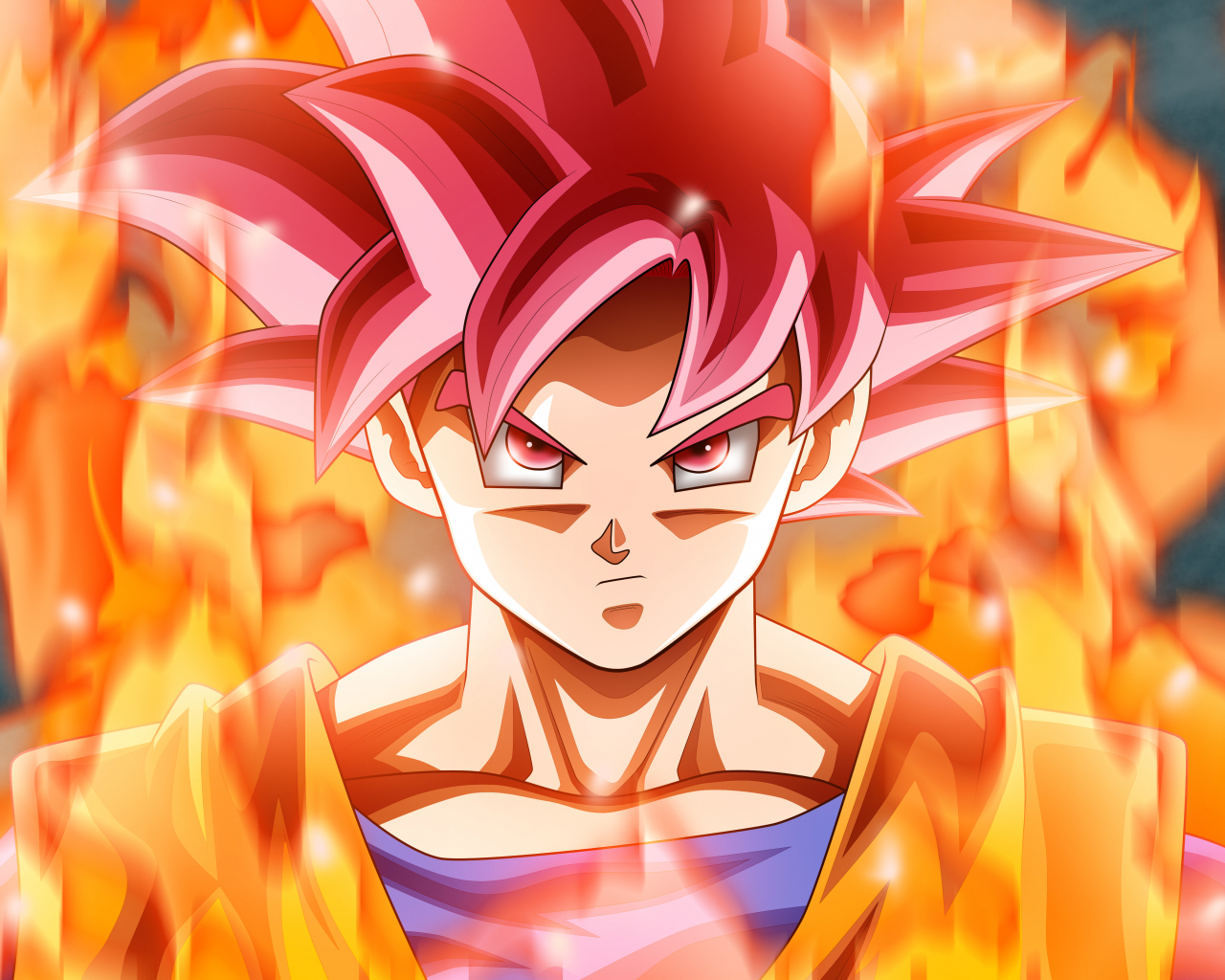 Dragon Ball Z Goku Ultra Instinct Fire Wallpapers