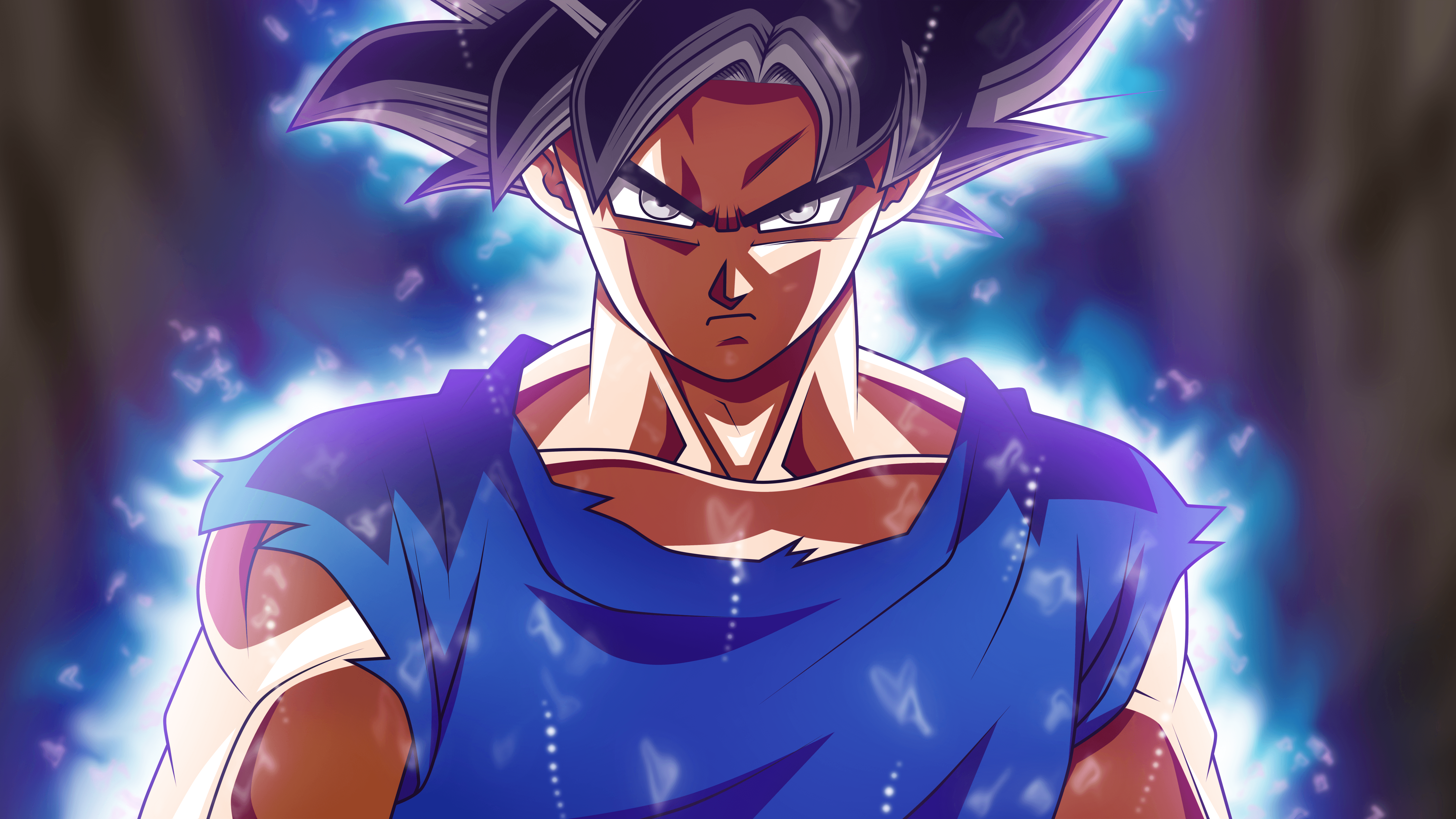 Dragon Ball Z Goku Ultra Instinct Fire Wallpapers