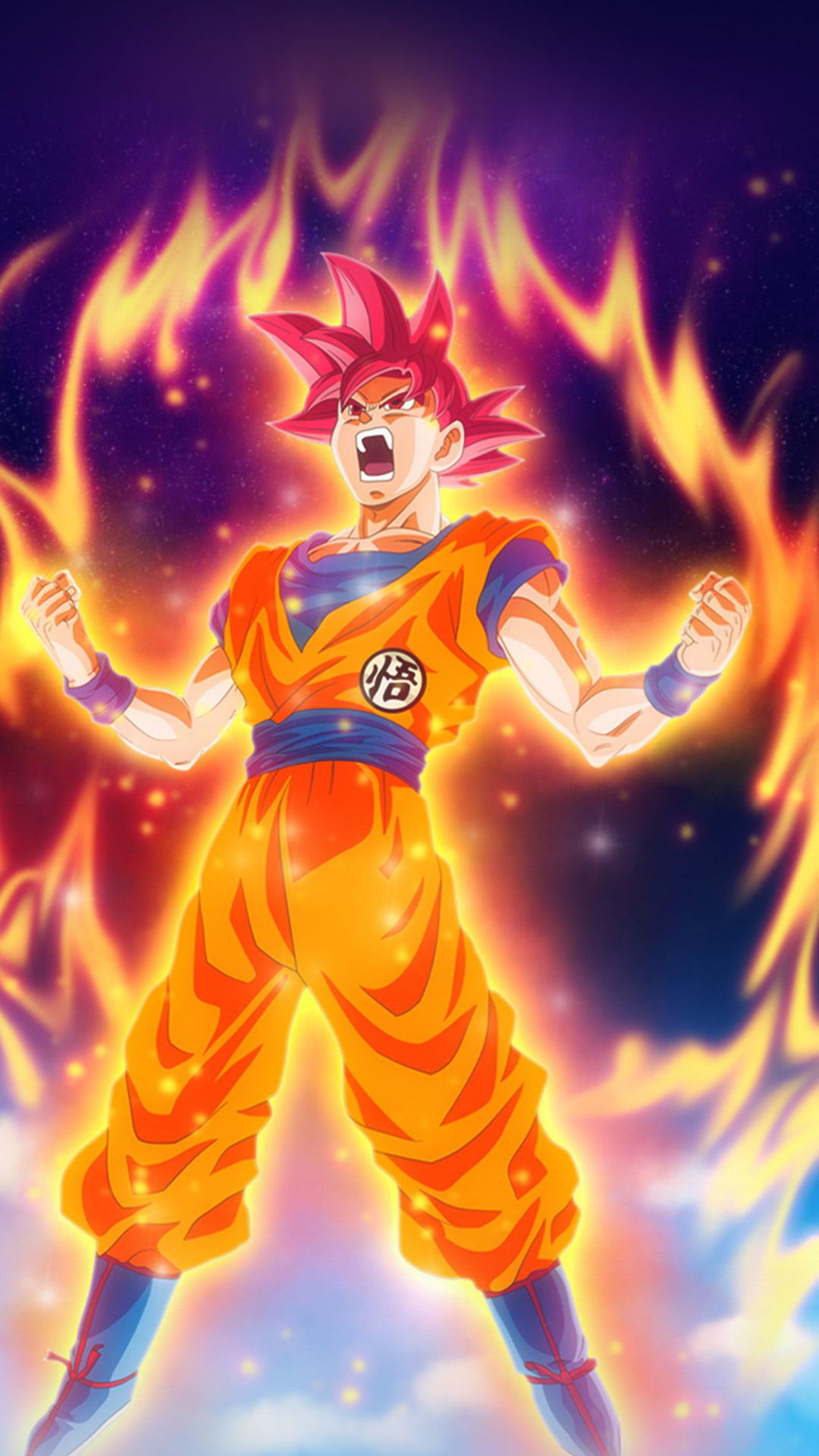 Dragon Ball Z Goku Ultra Instinct Fire Wallpapers