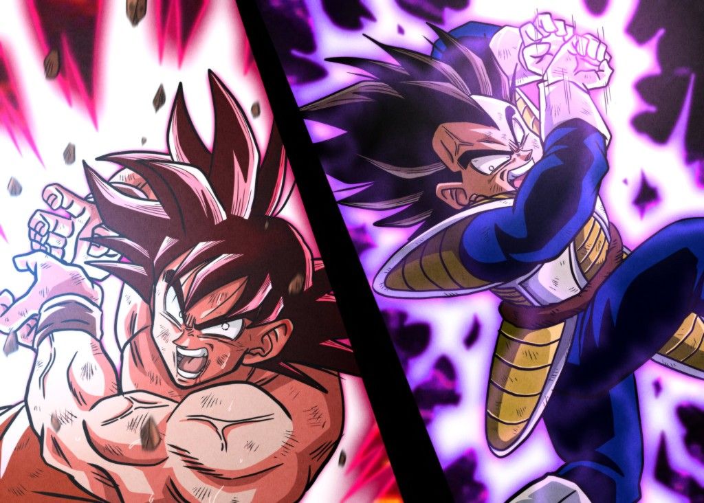 Dragon Ball Z Goku Vs Vegeta Wallpapers