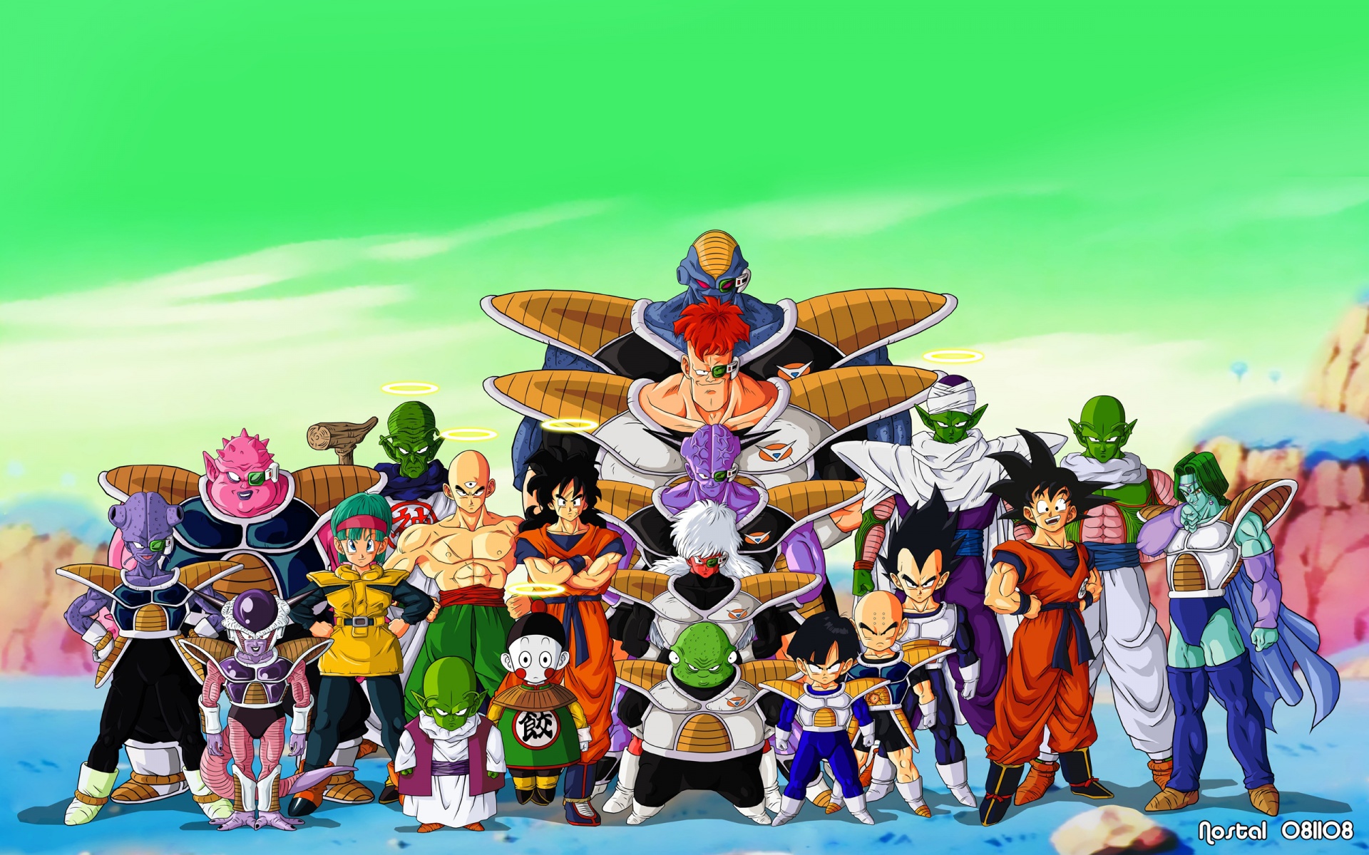 Dragon Ball Z Group Picture Wallpapers