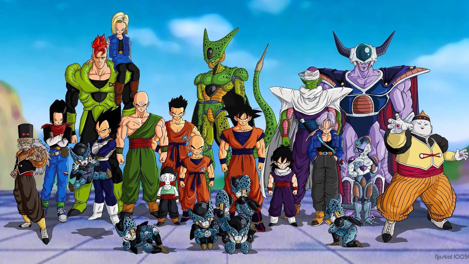 Dragon Ball Z Group Picture Wallpapers