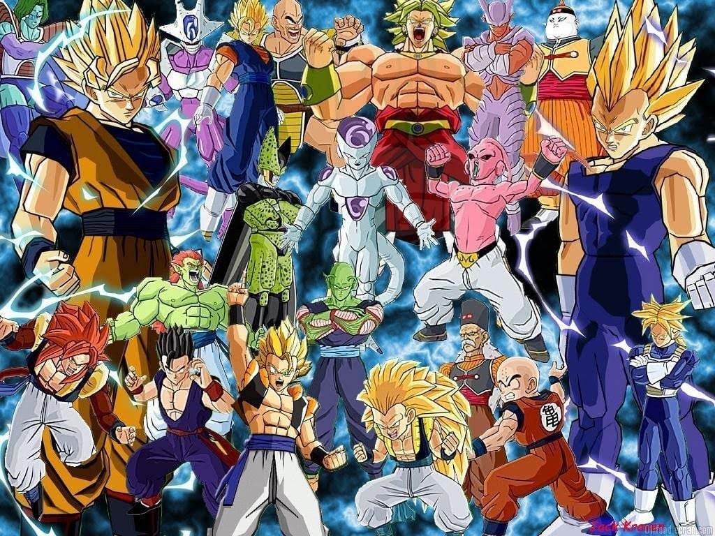 Dragon Ball Z Group Picture Wallpapers