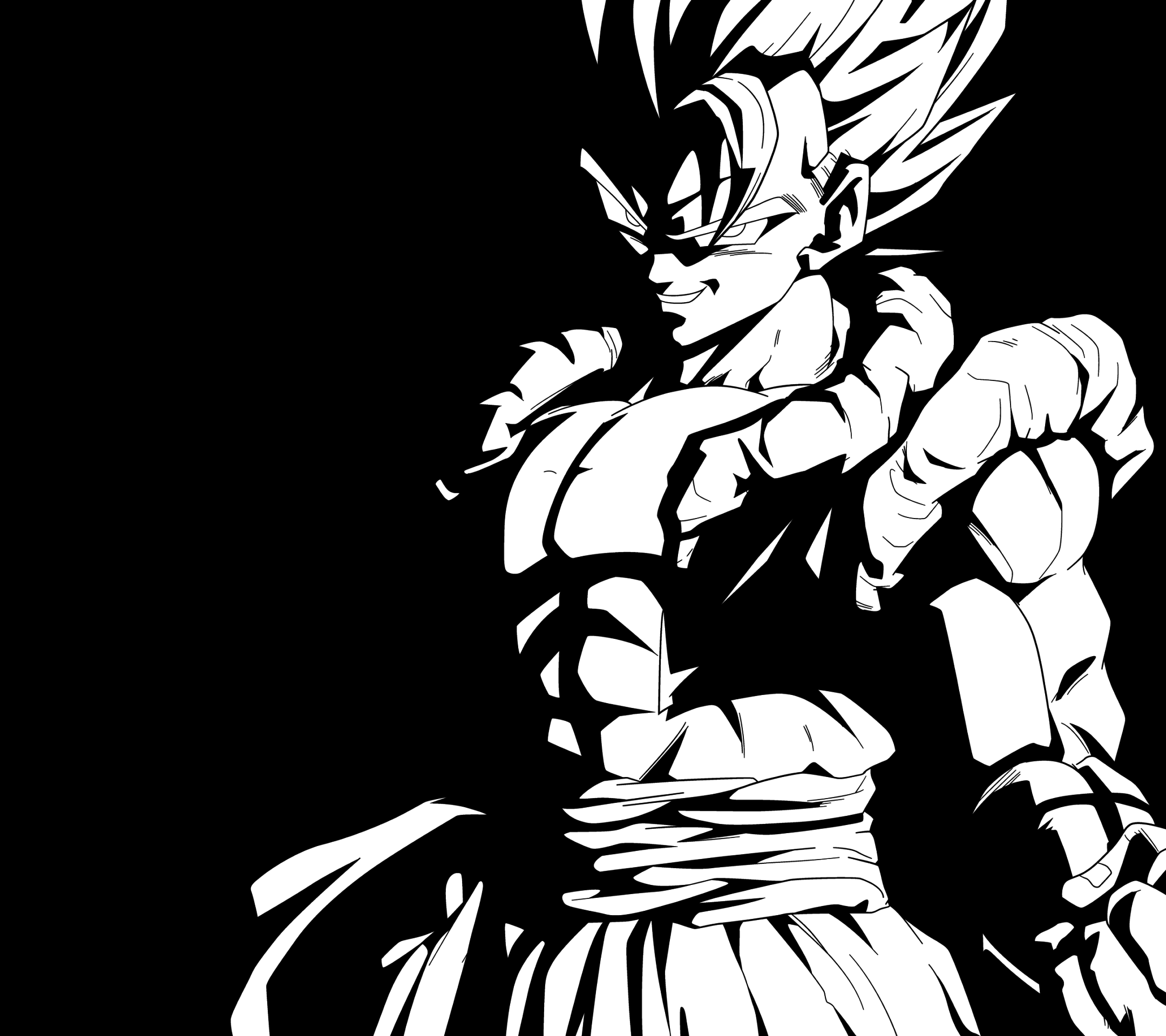 Dragon Ball Z Hd Mobile Black And White Wallpapers