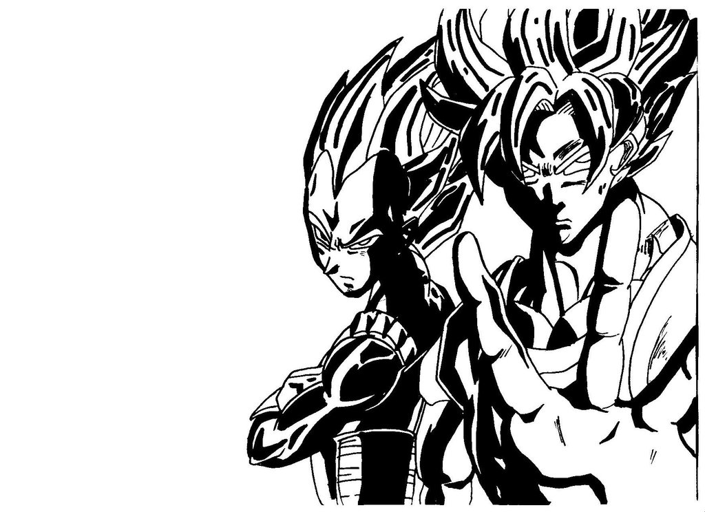 Dragon Ball Z Logo Black And White Wallpapers