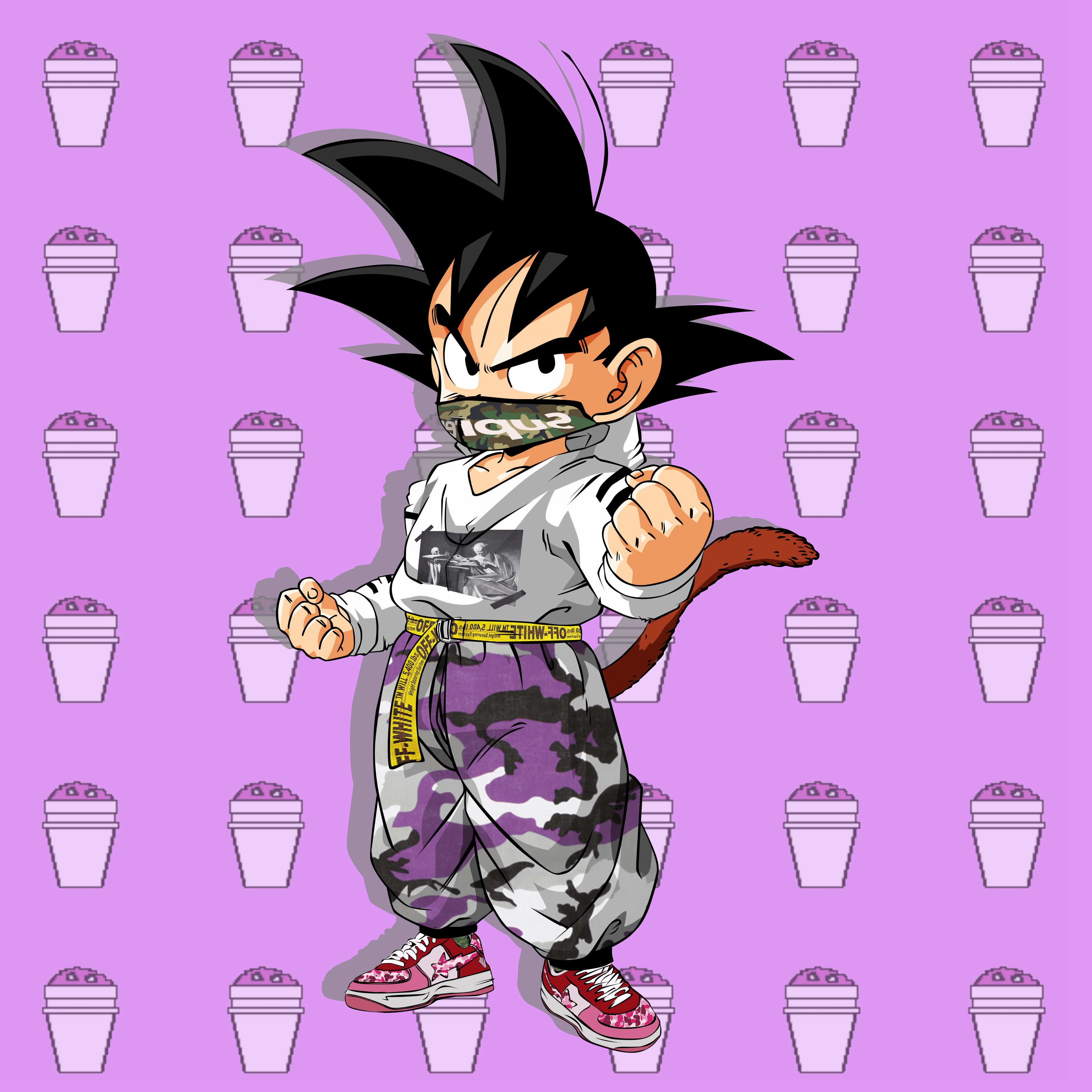 Dragon Ball Z Supreme Bape Wallpapers