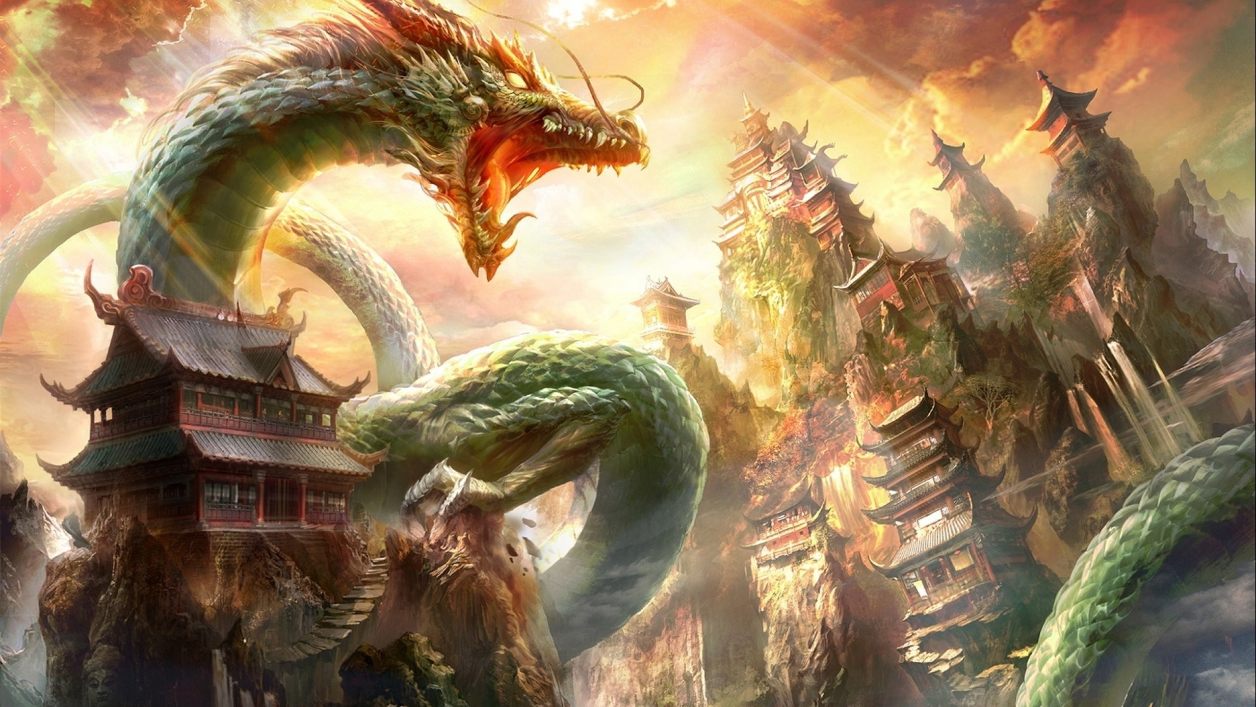 Dragon Fantasy Artwork Wallpapers