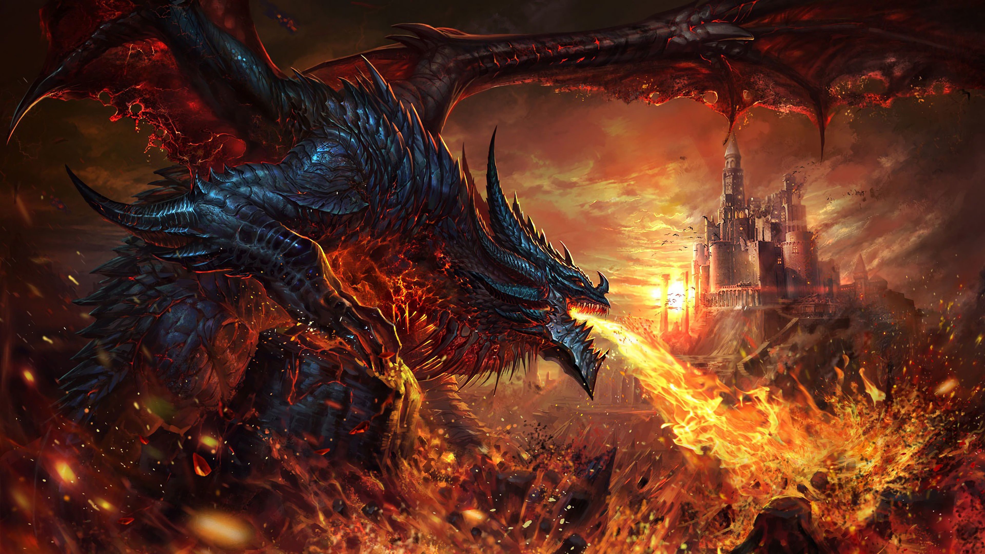 Dragon Fire
 Wallpapers