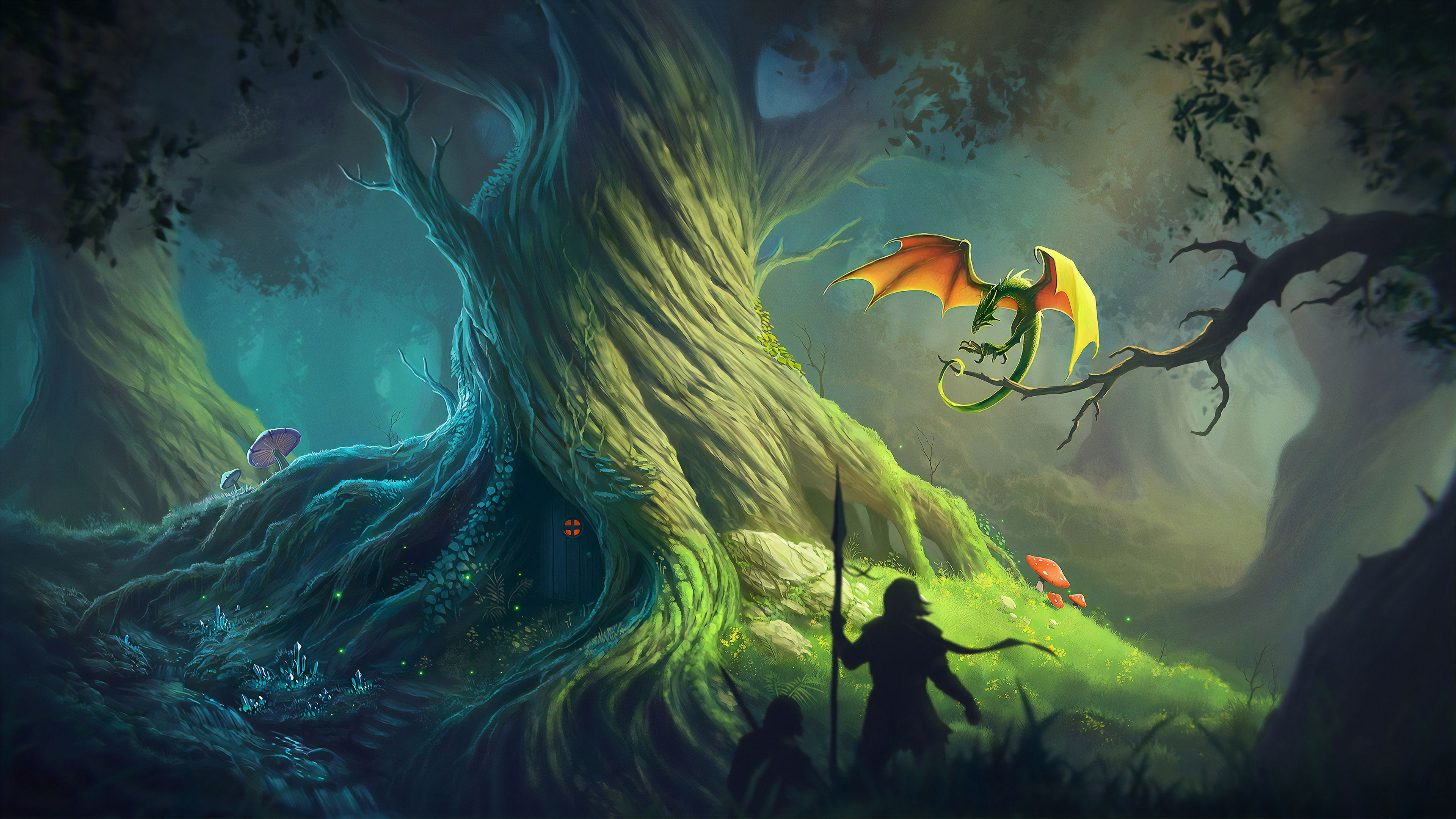 Dragon Forest Wallpapers