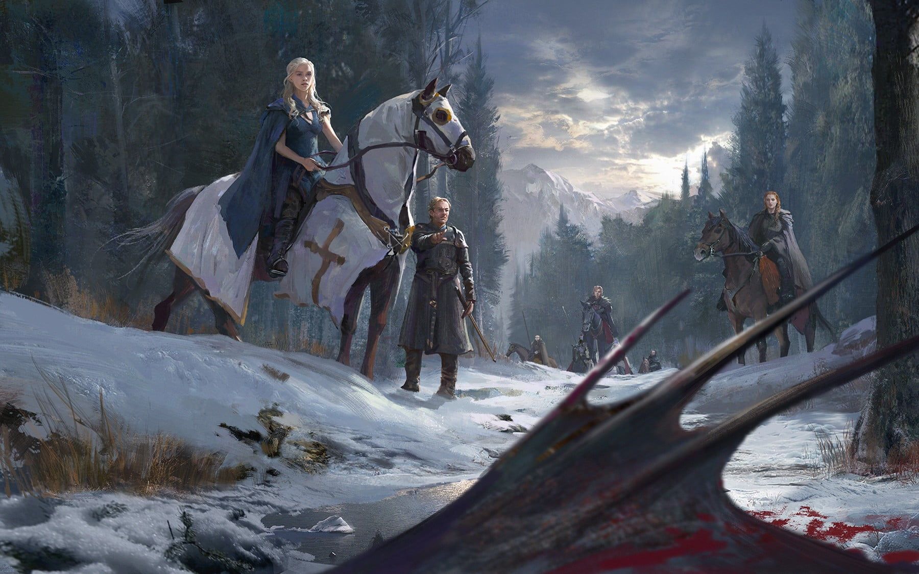 Dragon Game Of Thrones Artwork Wallpapers