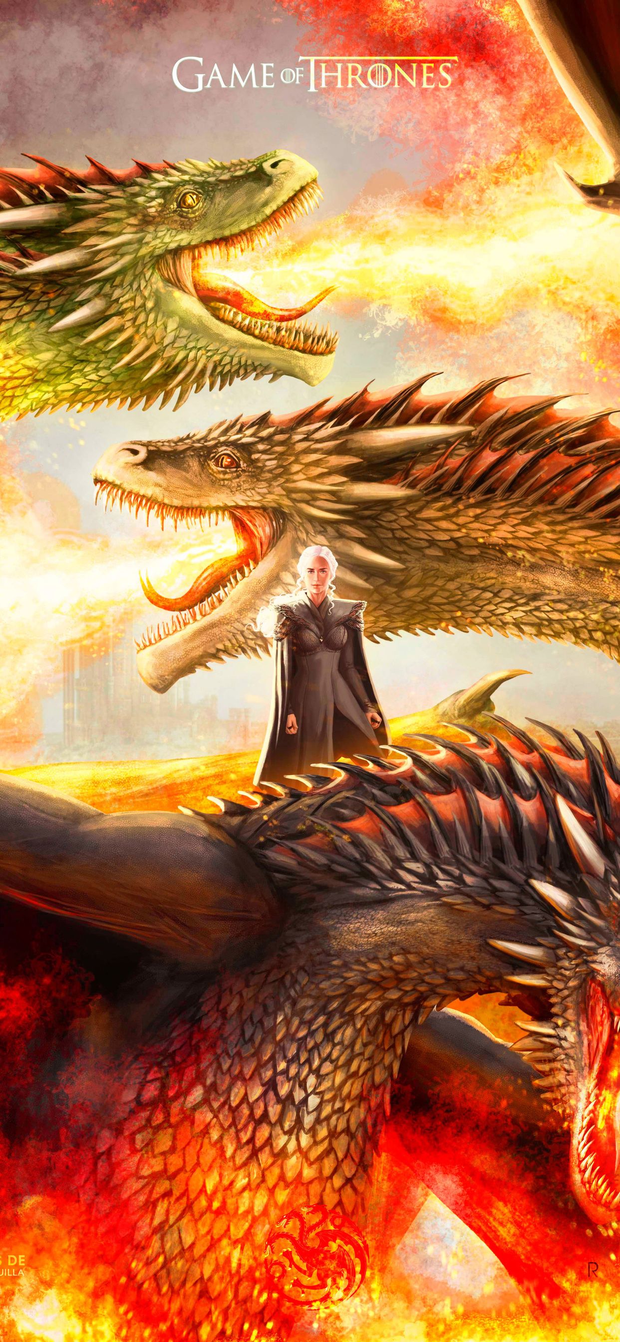 Dragon Game Of Thrones Artwork Wallpapers