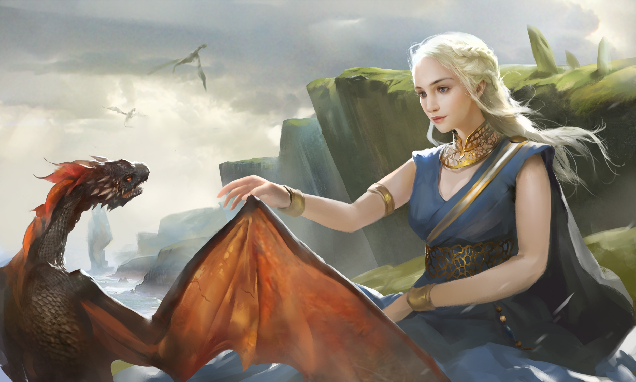 Dragon Game Of Thrones Artwork Wallpapers