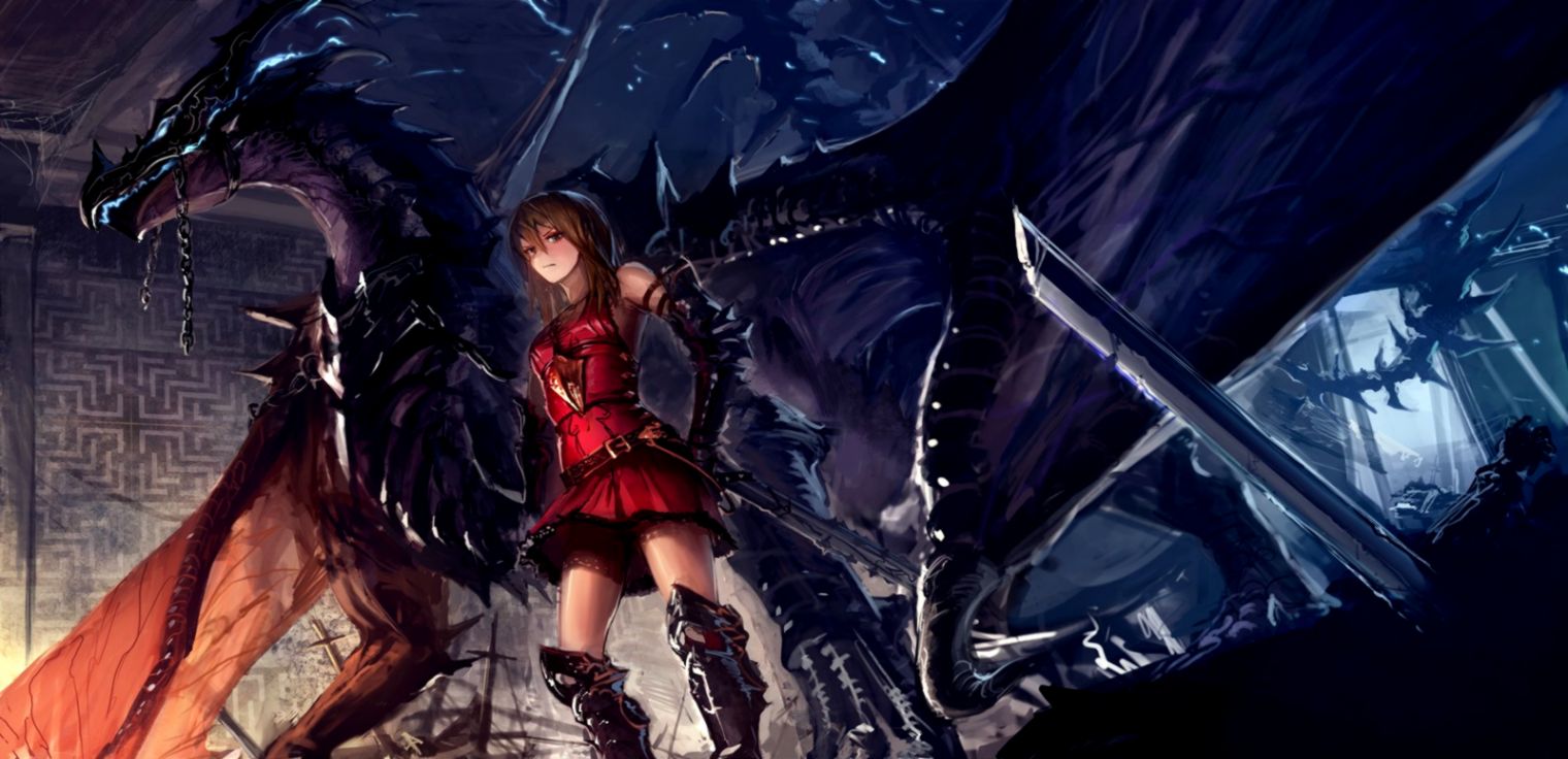 Dragon Girl Wallpapers