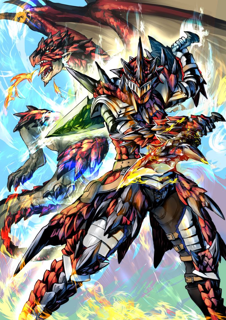 Dragon in Flame Monster Hunter Wallpapers