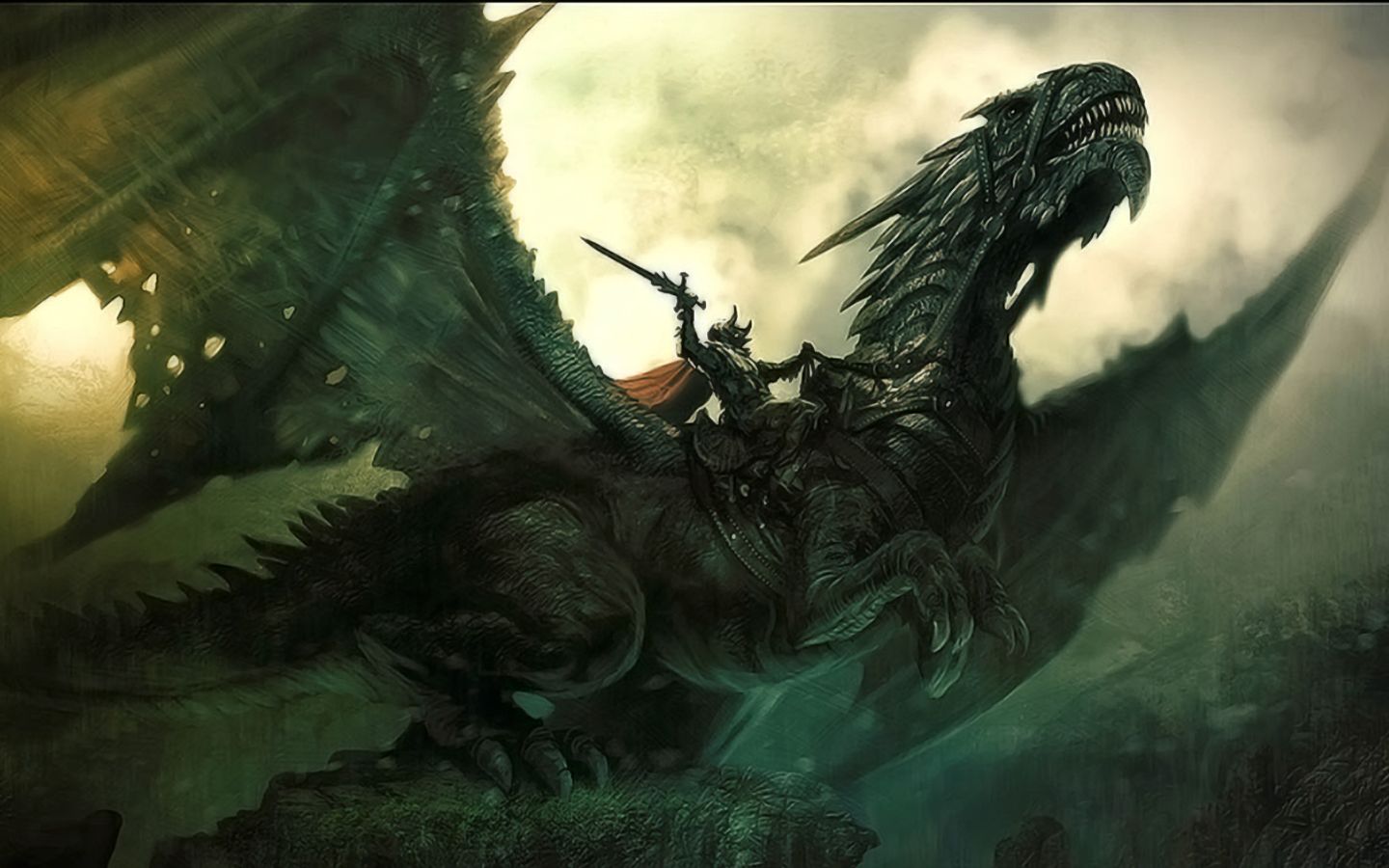 Dragon Knight Fantasy Art Wallpapers