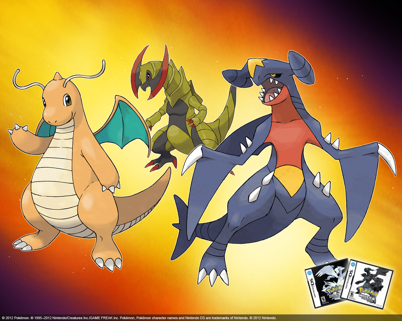 Dragon Type Pokemon
 Wallpapers