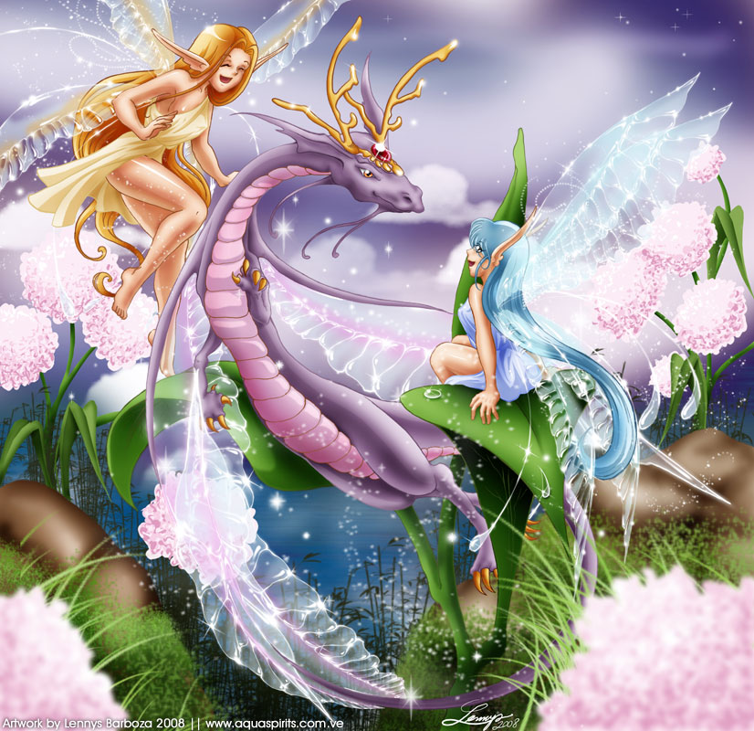 Dragons And Fairies Wallpapers