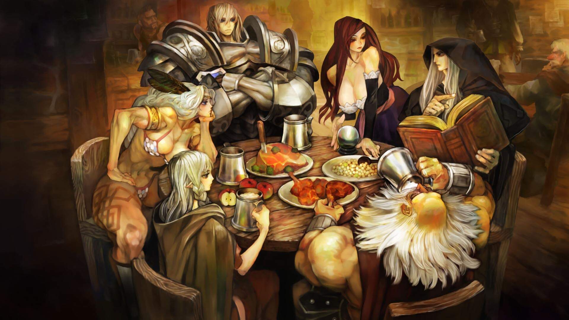 Dragons Crown Fantasy Art Wallpapers