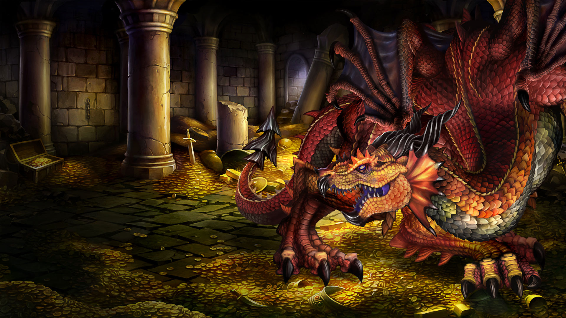 Dragons Crown Fantasy Art Wallpapers