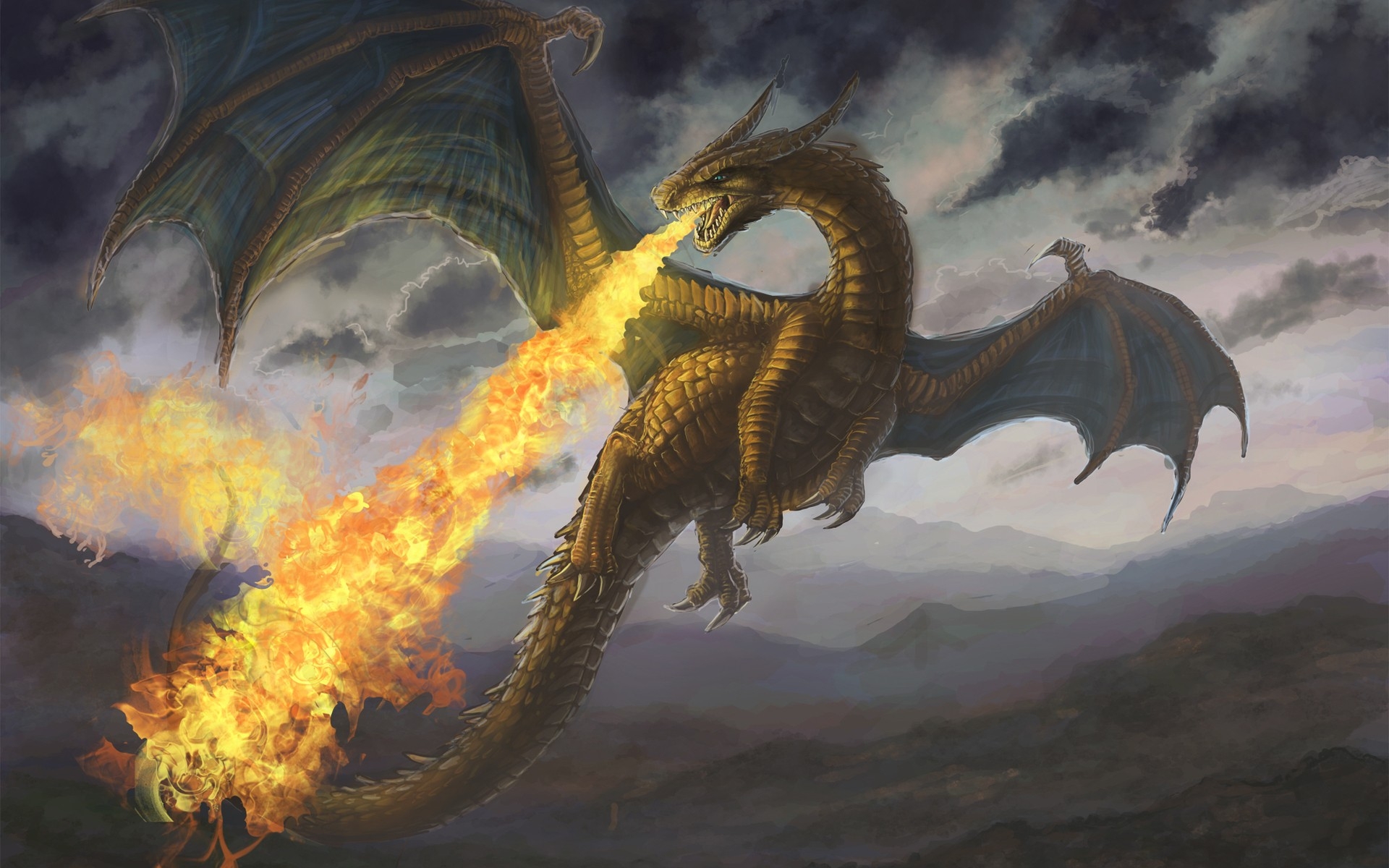 Dragons Fire Wallpapers