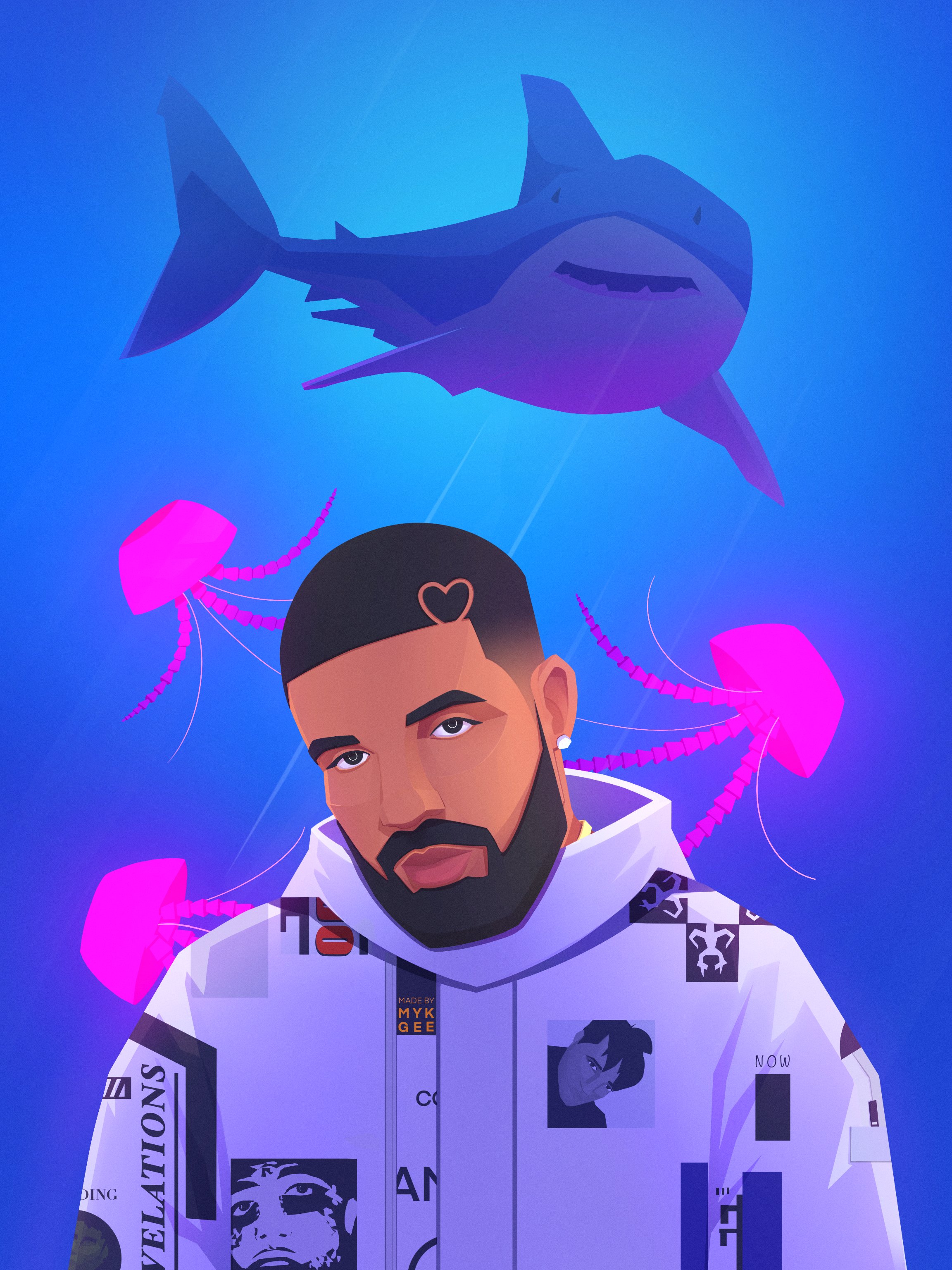 Drake Cartoon Pictures Wallpapers