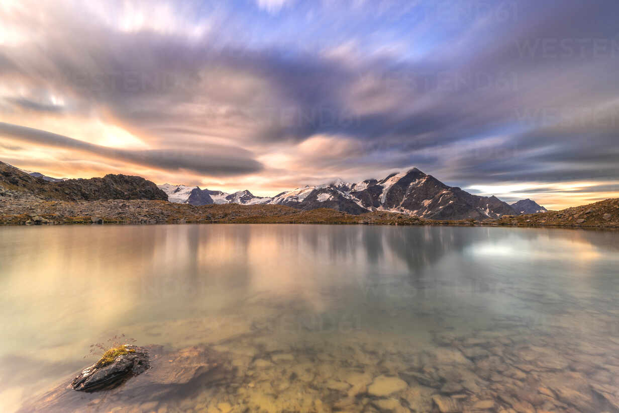 Dramatic Mountain Reflection Over Lake Wallpapers