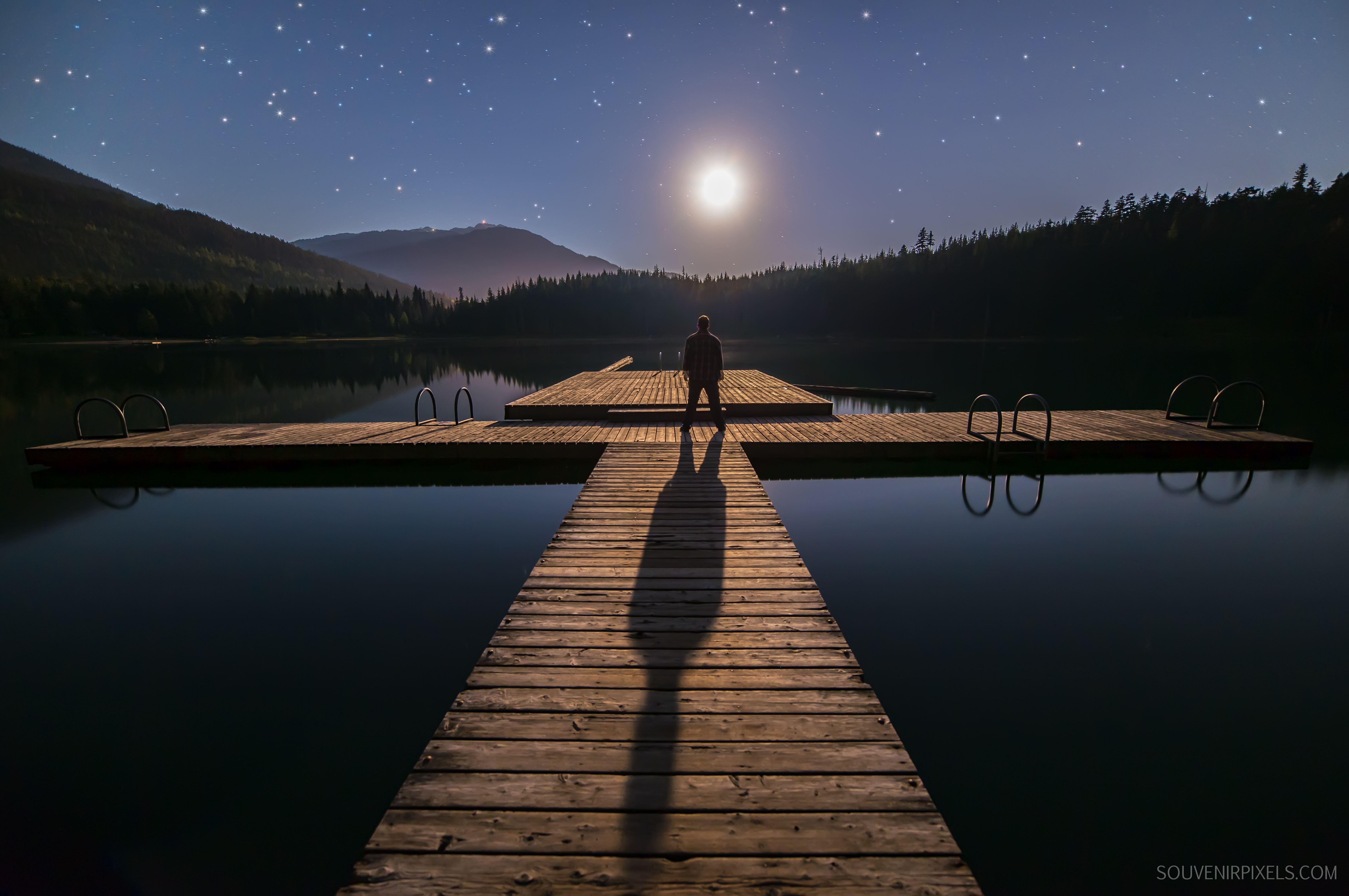 Dramatic Mountain Reflection Over Lake Wallpapers