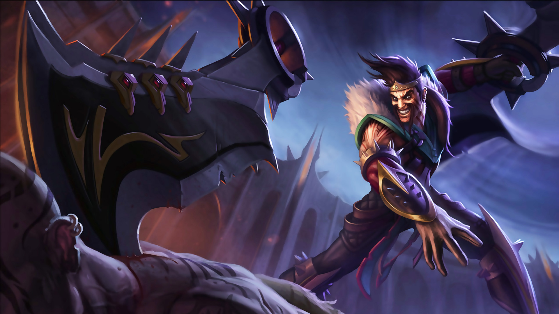 Draven Awaken LoL 8K Wallpapers