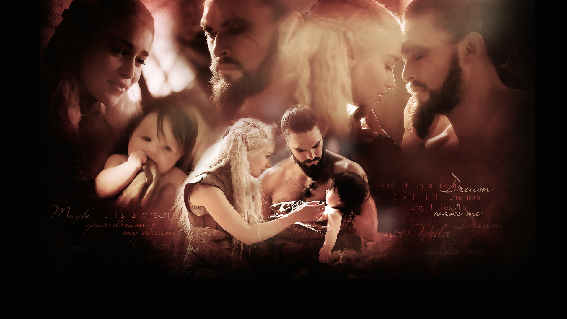 Drogo And Daenerys Art Wallpapers