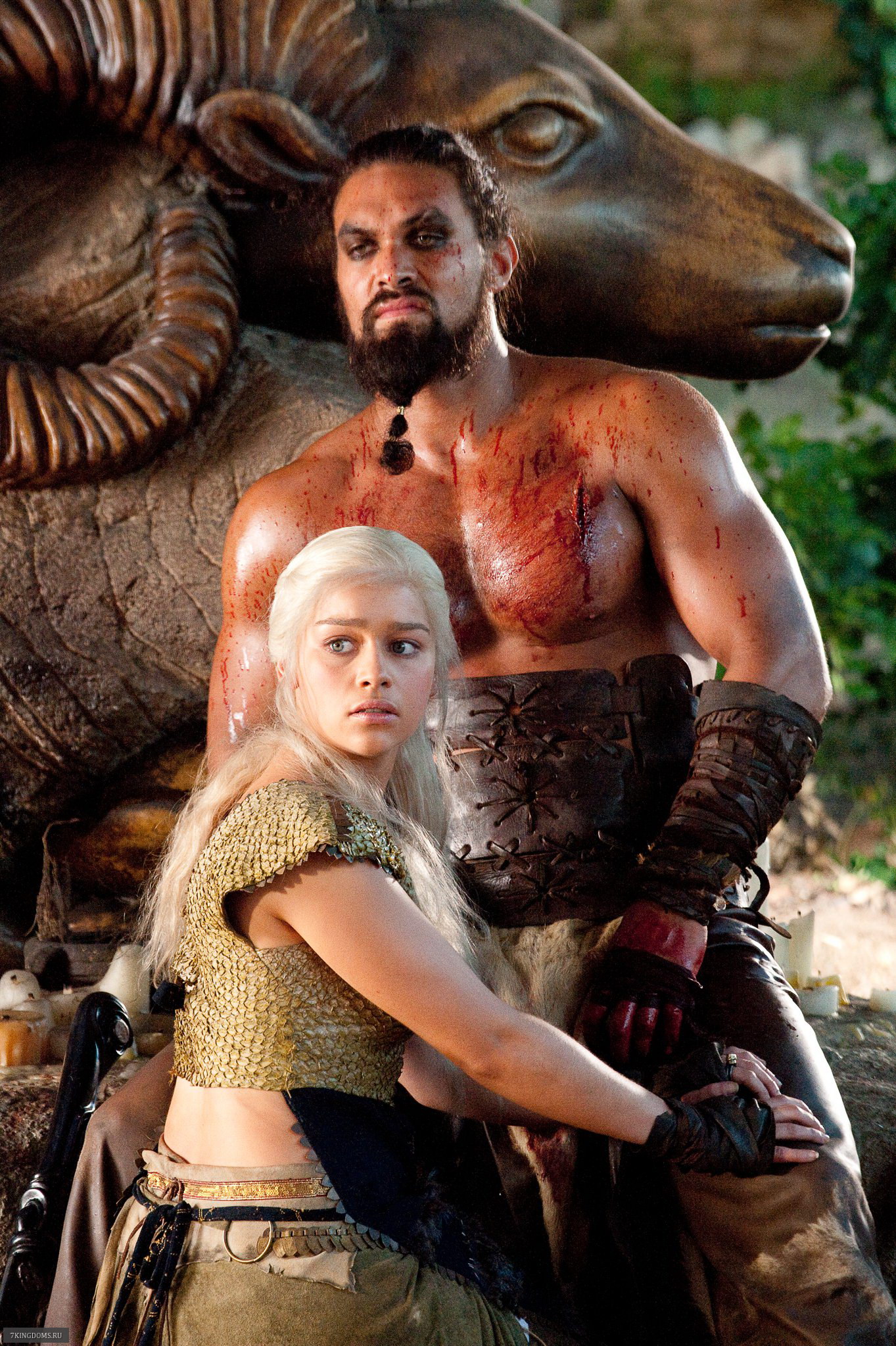 Drogo And Daenerys Art Wallpapers