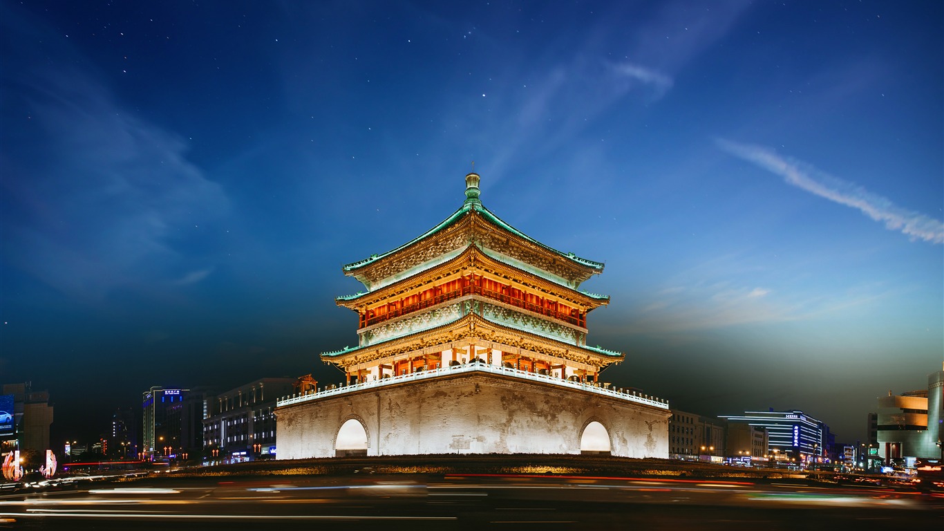 Drum Tower Of Xi'An Wallpapers