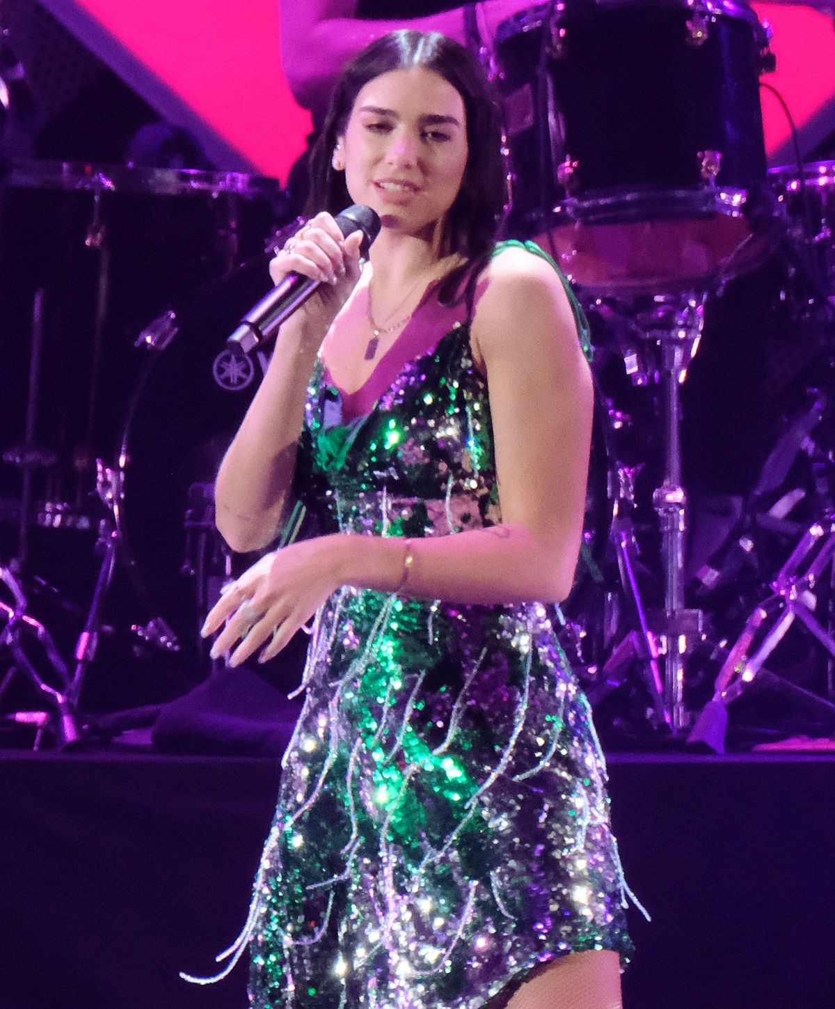 Dua Lipa KIIS-FM Jingle Ball Portrait Wallpapers