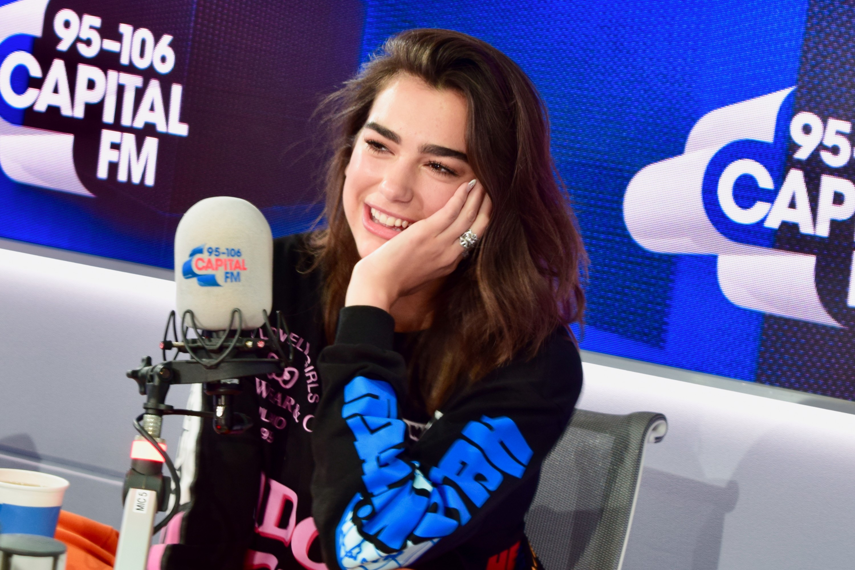 Dua Lipa Pizza Photoshoot Wallpapers