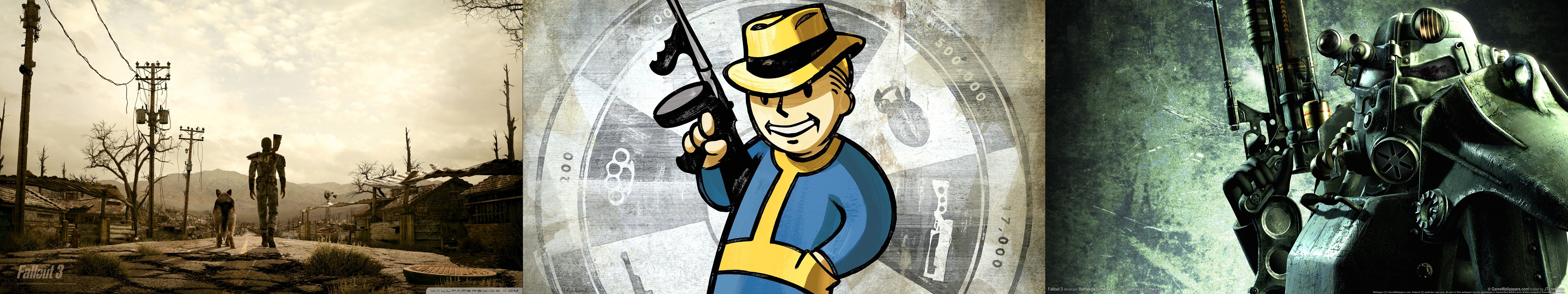 Dual Monitor Fallout Wallpapers