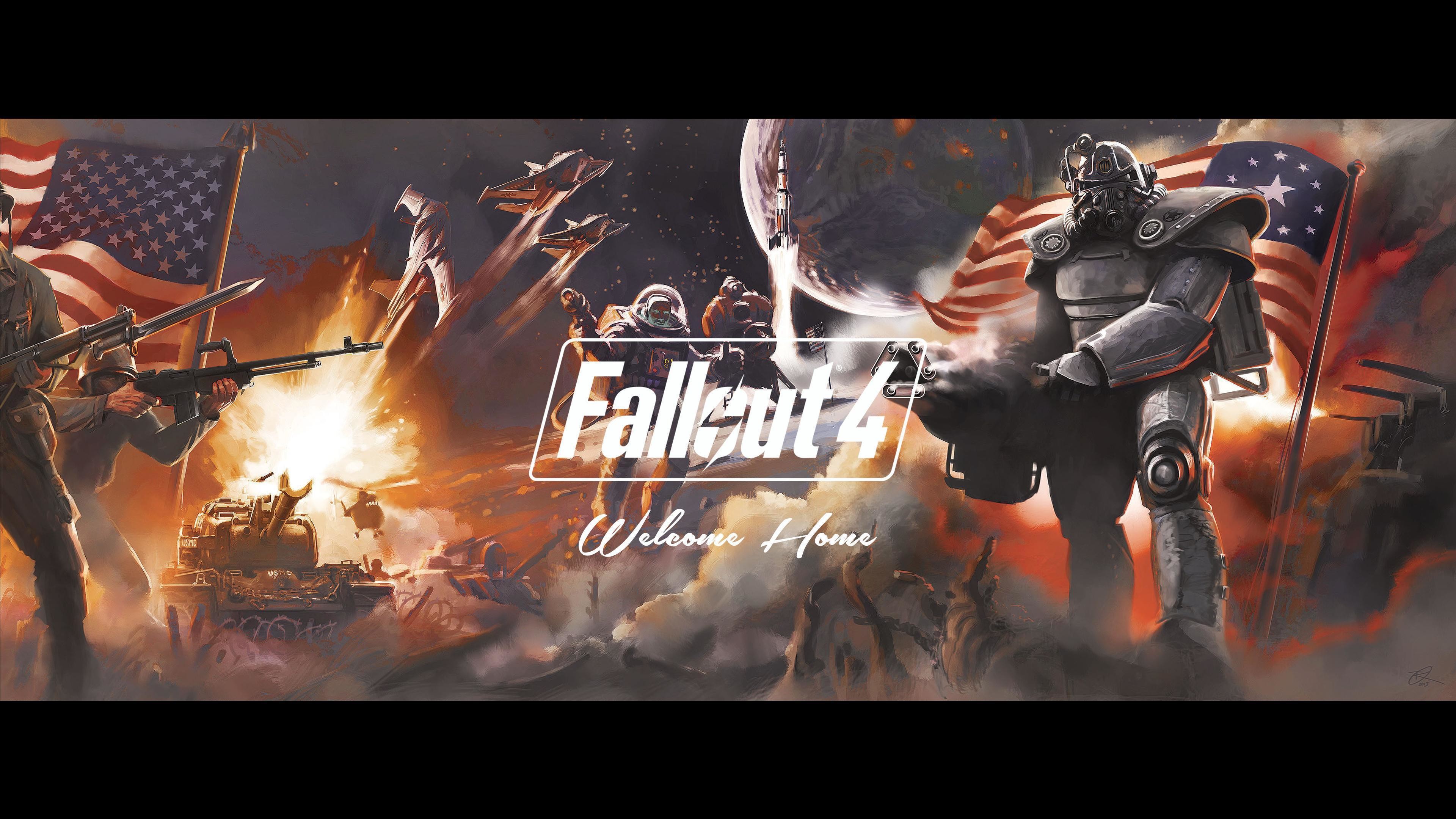 Dual Monitor Fallout Wallpapers