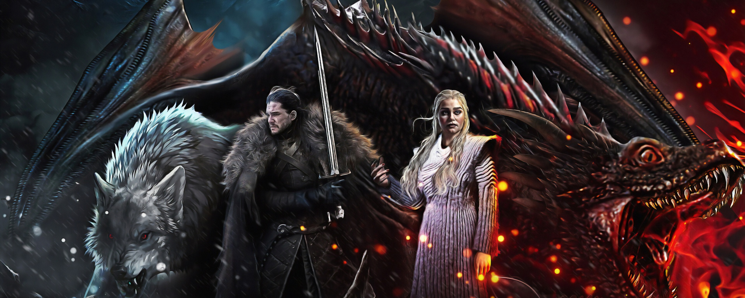 Dual Monitor Game Of Thrones Wallpapers