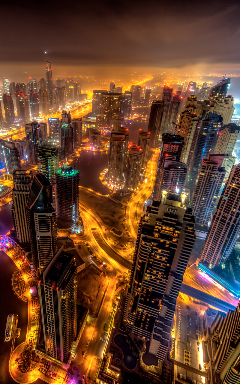 Dubai At Night Wallpapers