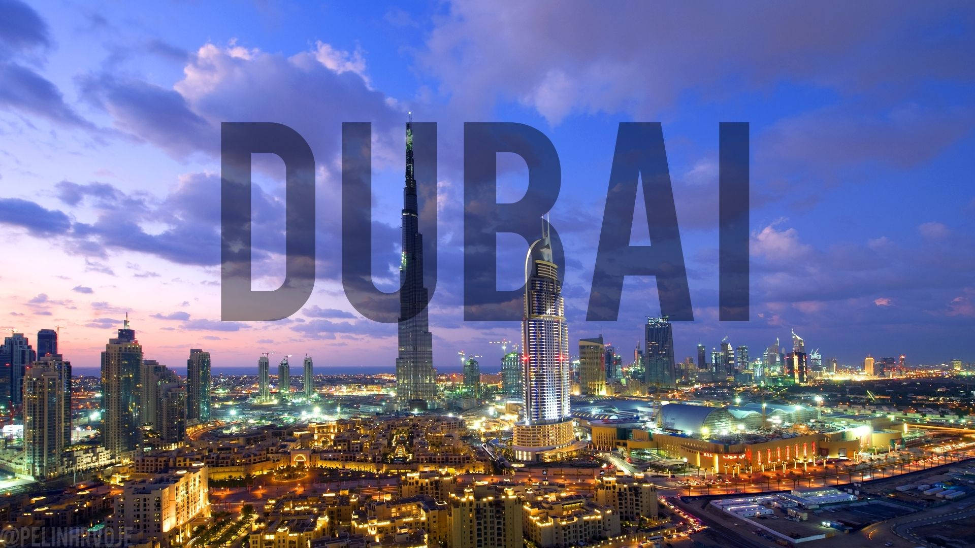 Dubai At Night Wallpapers