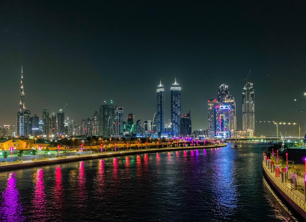 Dubai At Night Wallpapers