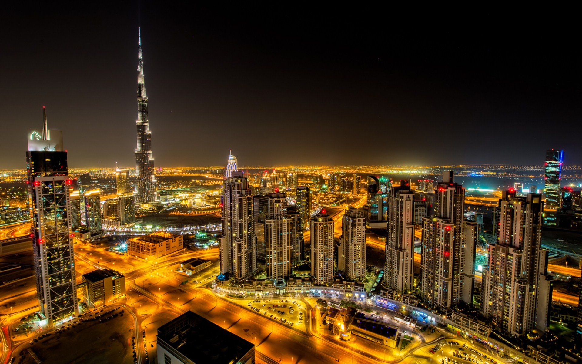 Dubai At Night Wallpapers