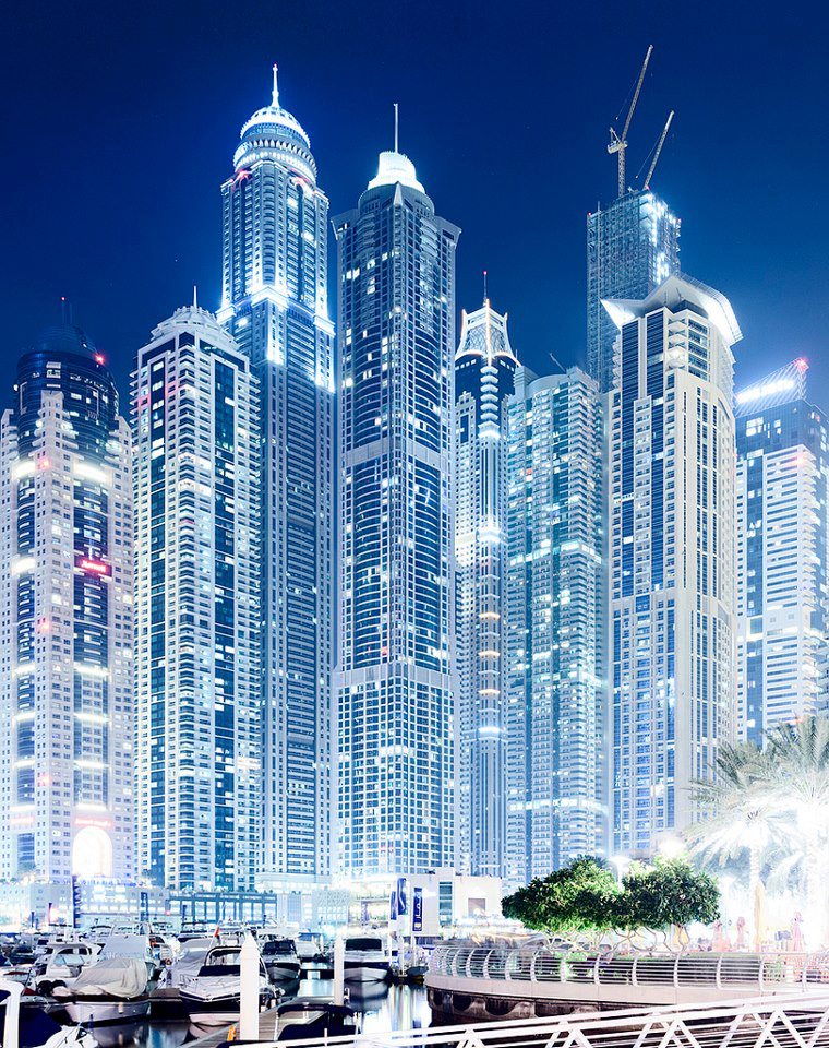 Dubai At Night Wallpapers