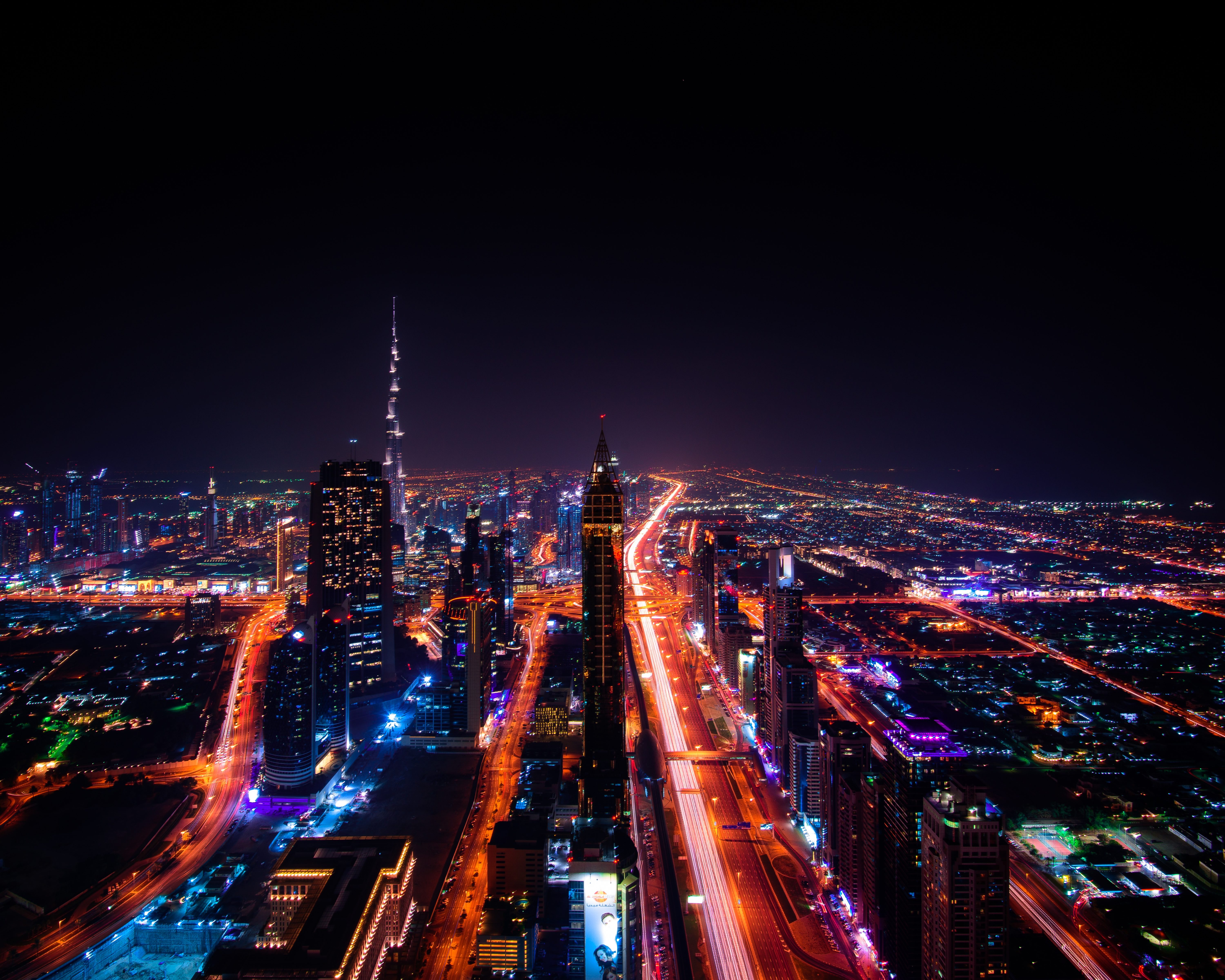 Dubai At Night Wallpapers