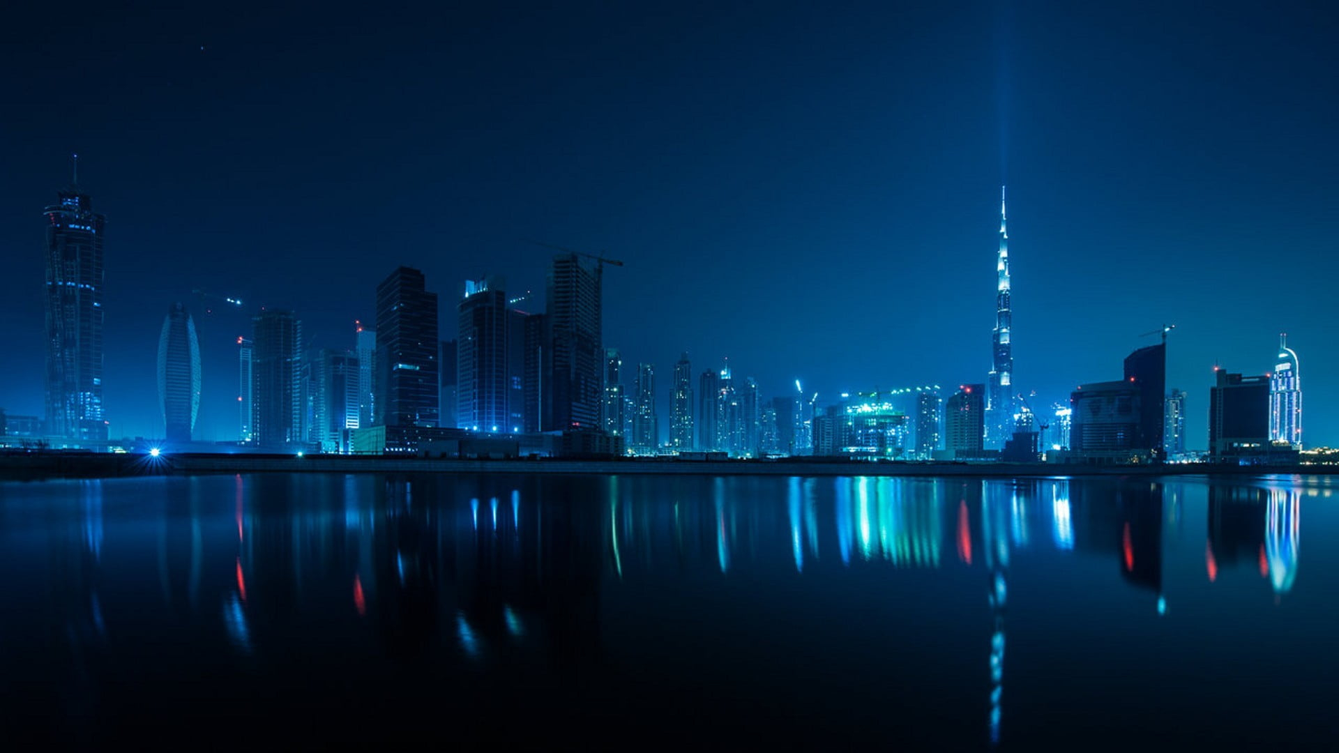 Dubai City In Sunrise Wallpapers