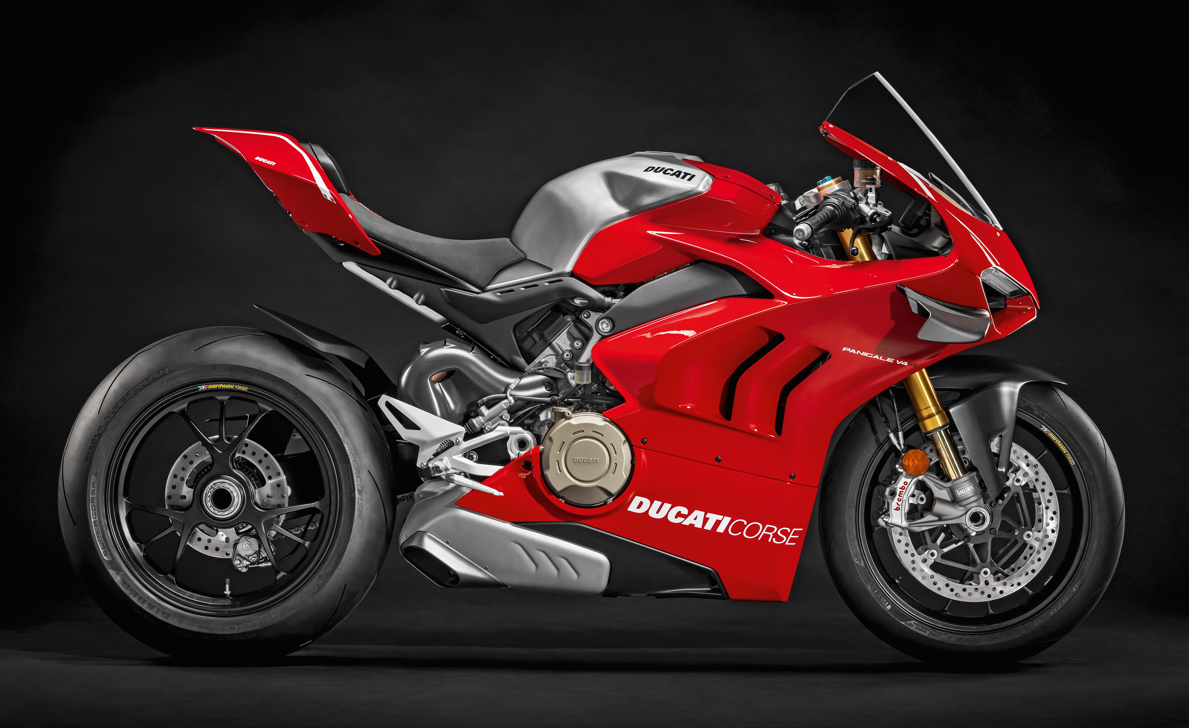 Ducati Panigale V4 Black Wallpapers