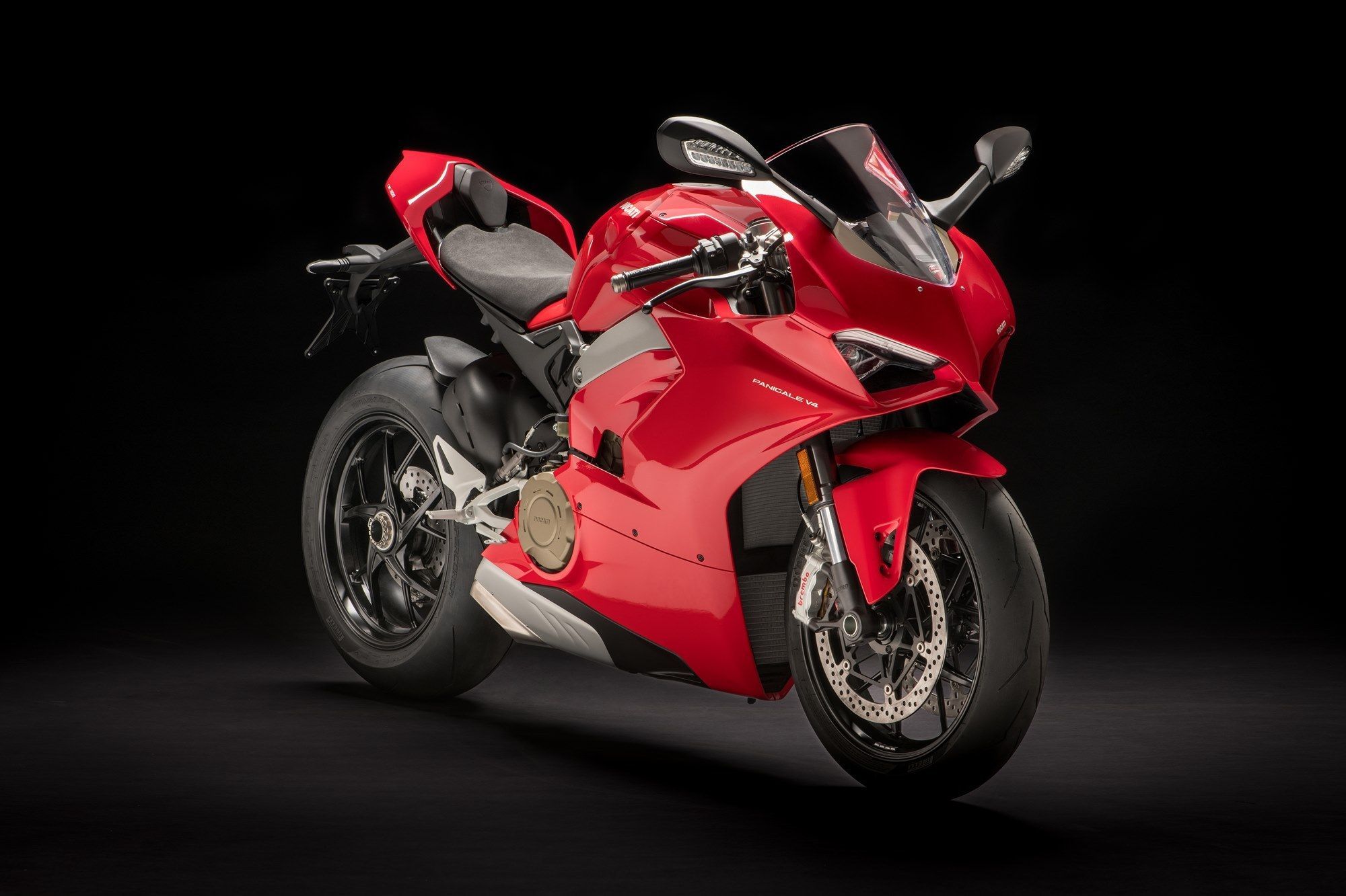 Ducati Panigale V4 Black Wallpapers